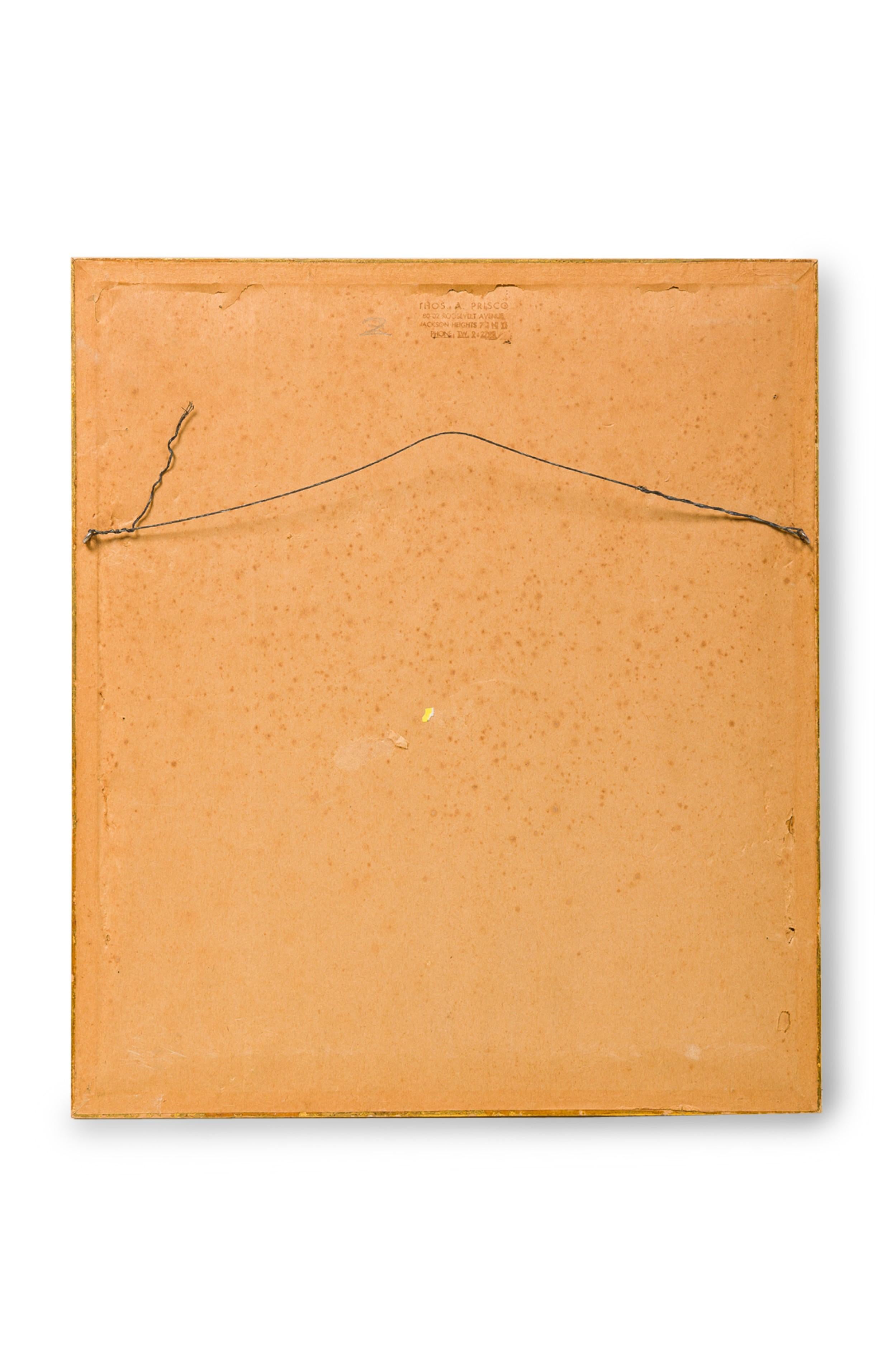 Japanisches Aquarell eines auf einer Klippe sitzenden Mannes im Angebot 1