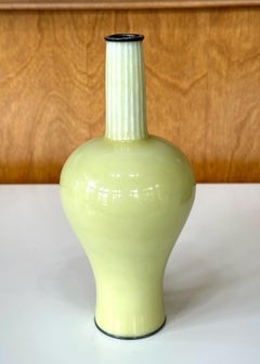Japanese Wireless Musen Cloisonne Vase by Ando Jubei