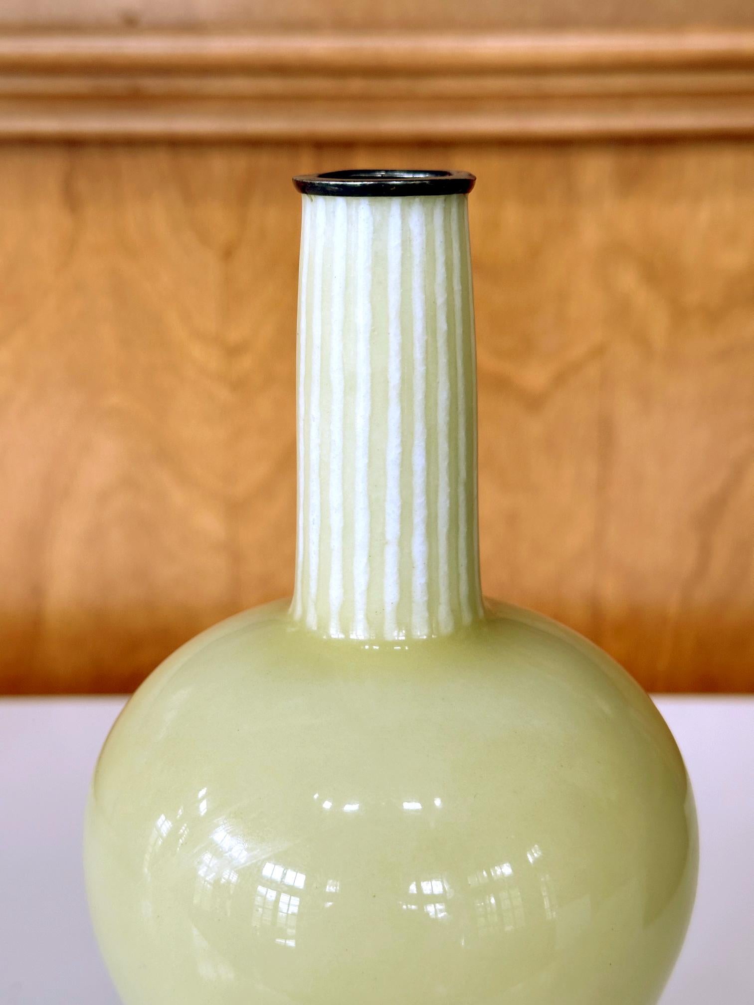 Cloisonné Vase japonais Musen cloisonné par Ando Jubei  en vente