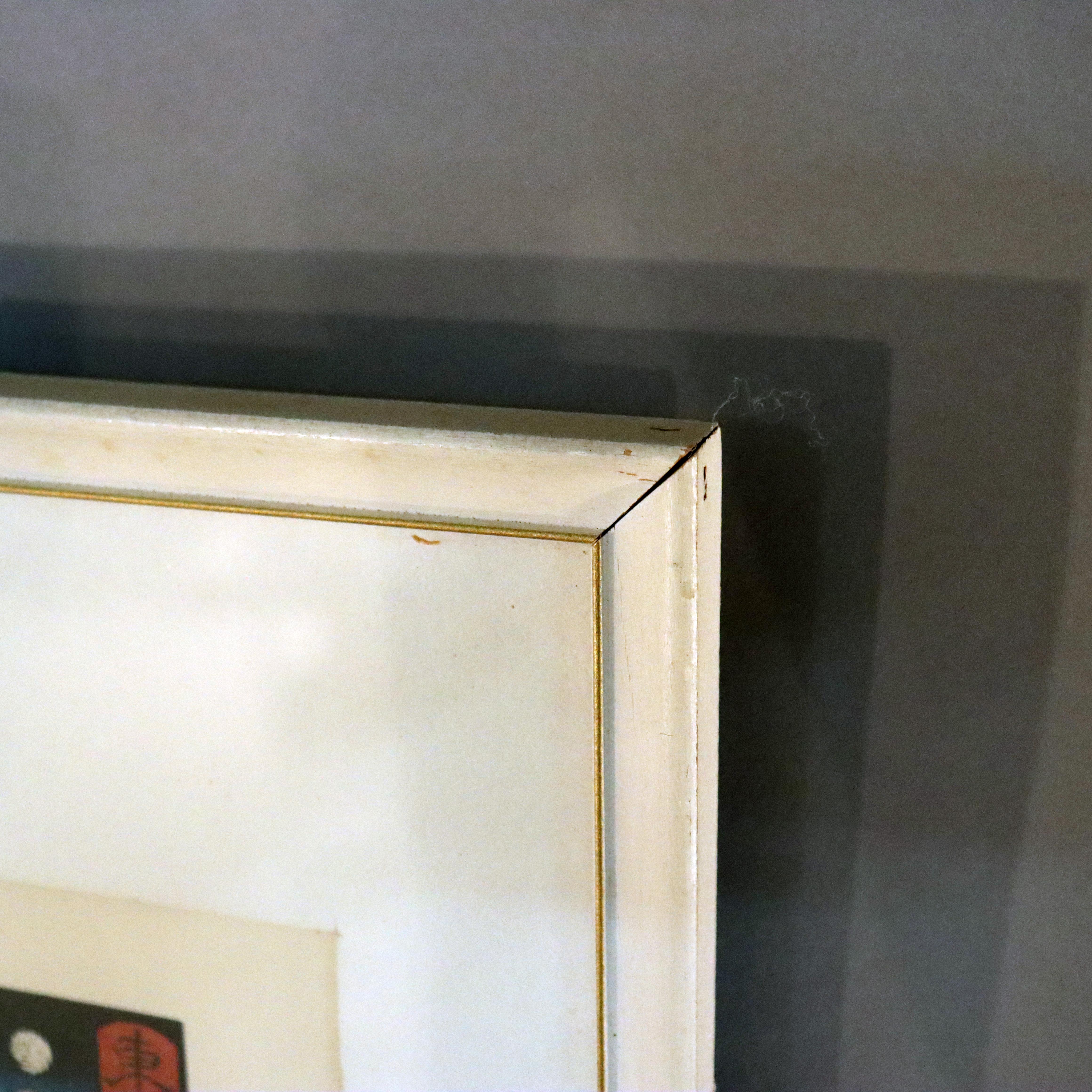 Japanischer Holzblockdruck 