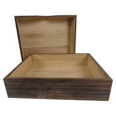 Retro Japanese Wood Box