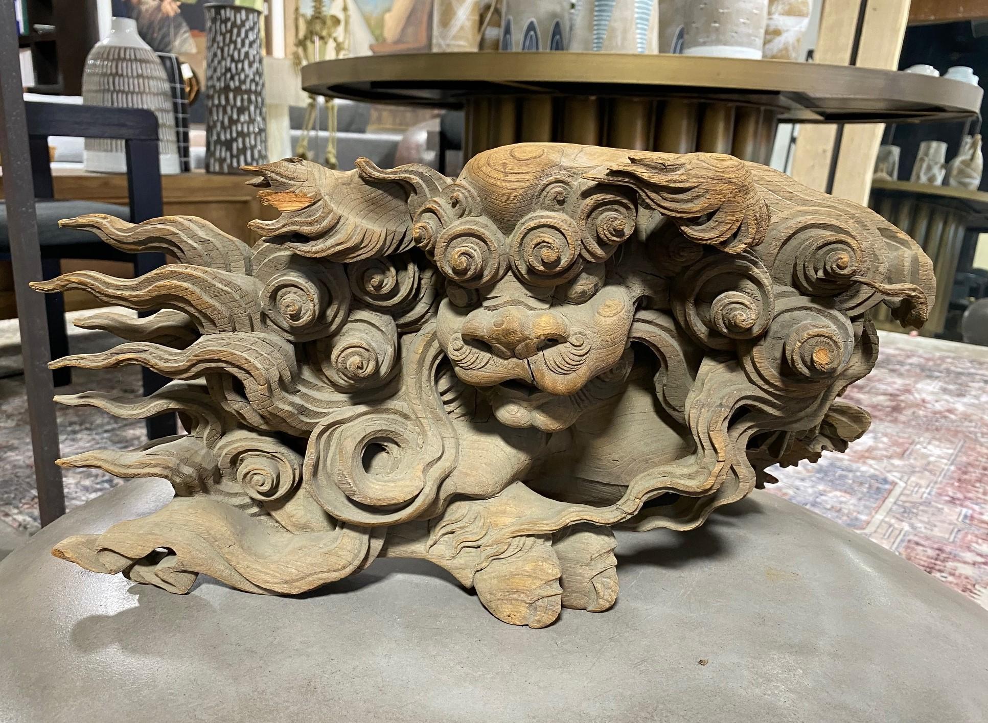 japanese wood carving