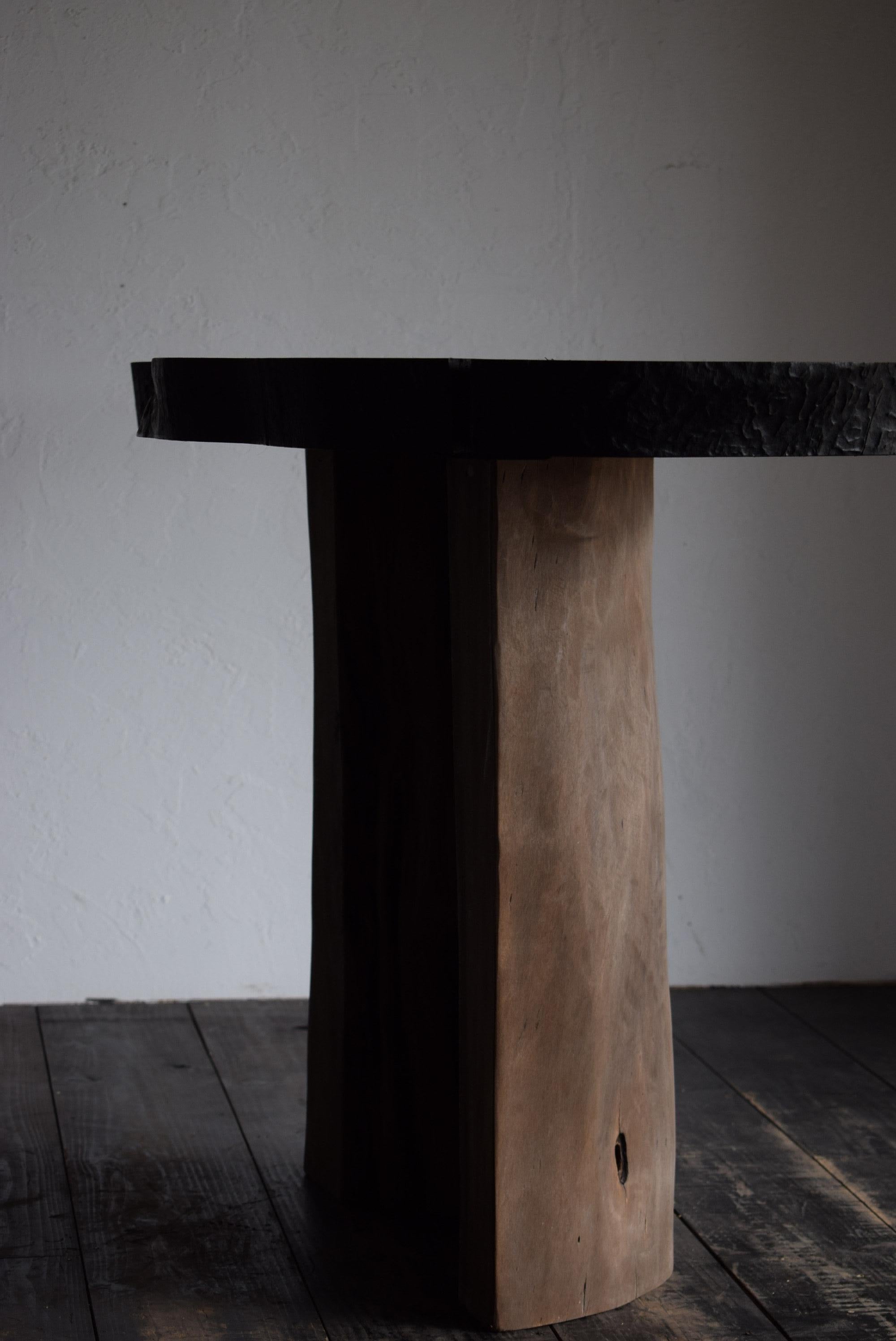Japanese wood table /wabi-sabi table / primitive table / console table For Sale 7