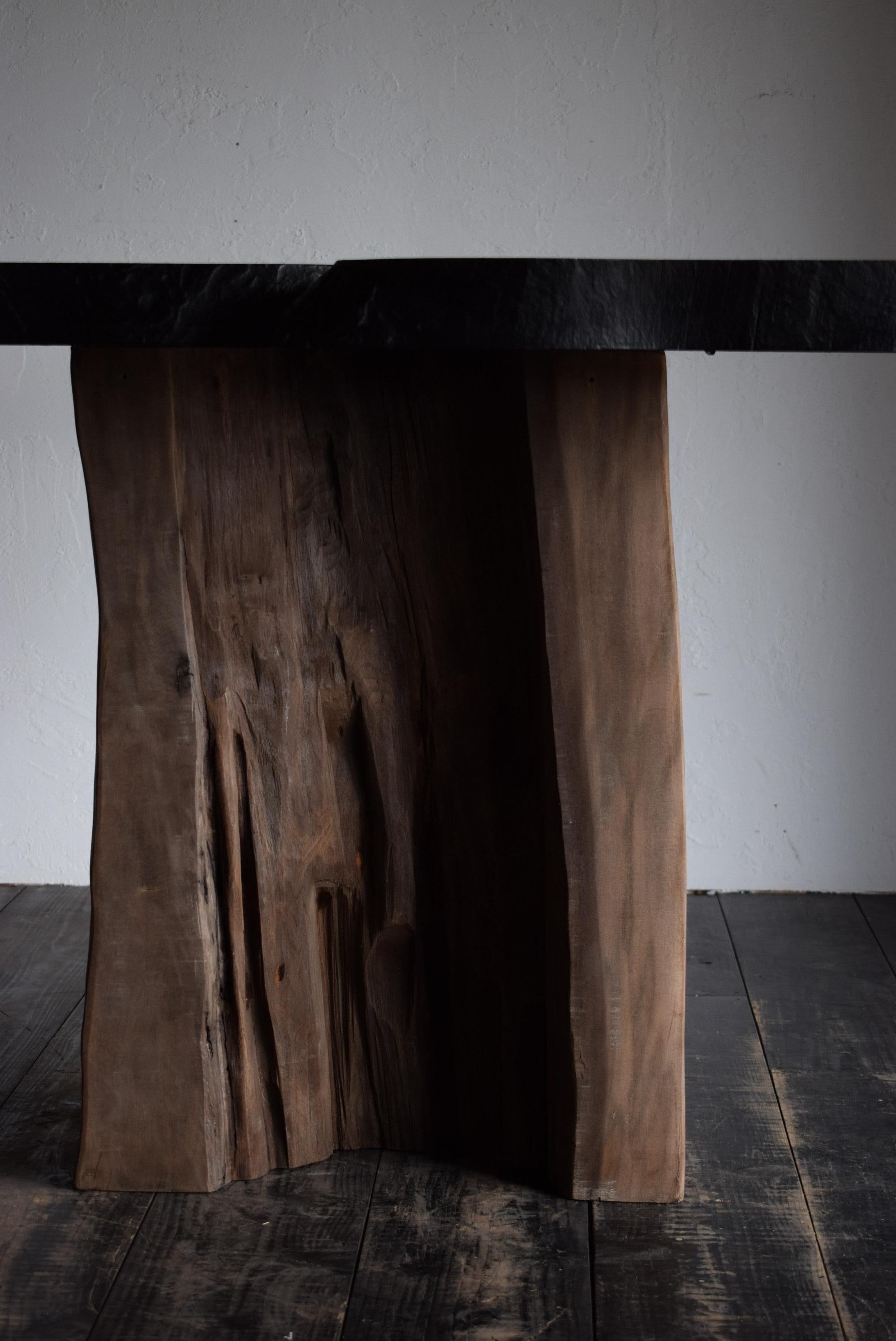 Japanese wood table /wabi-sabi table / primitive table / console table For Sale 8