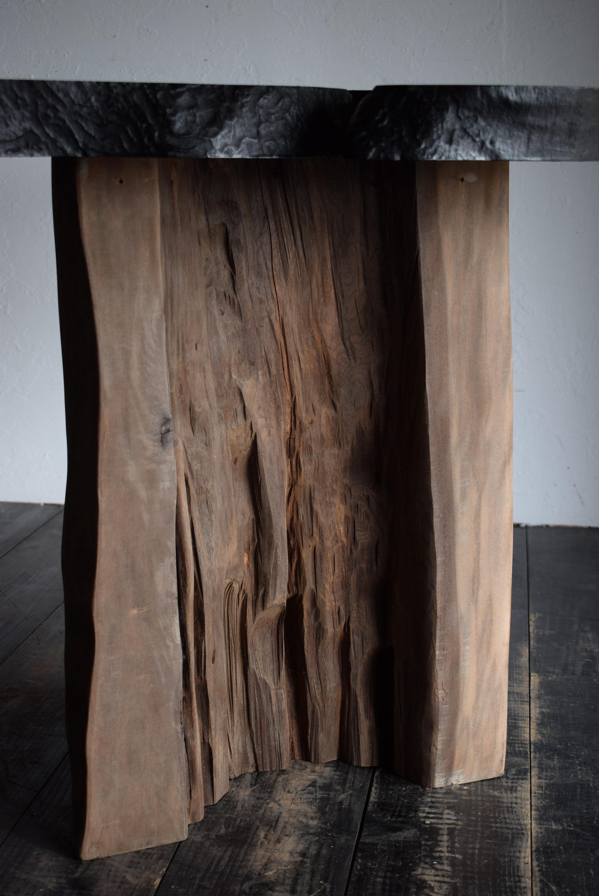 Japanese wood table /wabi-sabi table / primitive table / console table For Sale 10