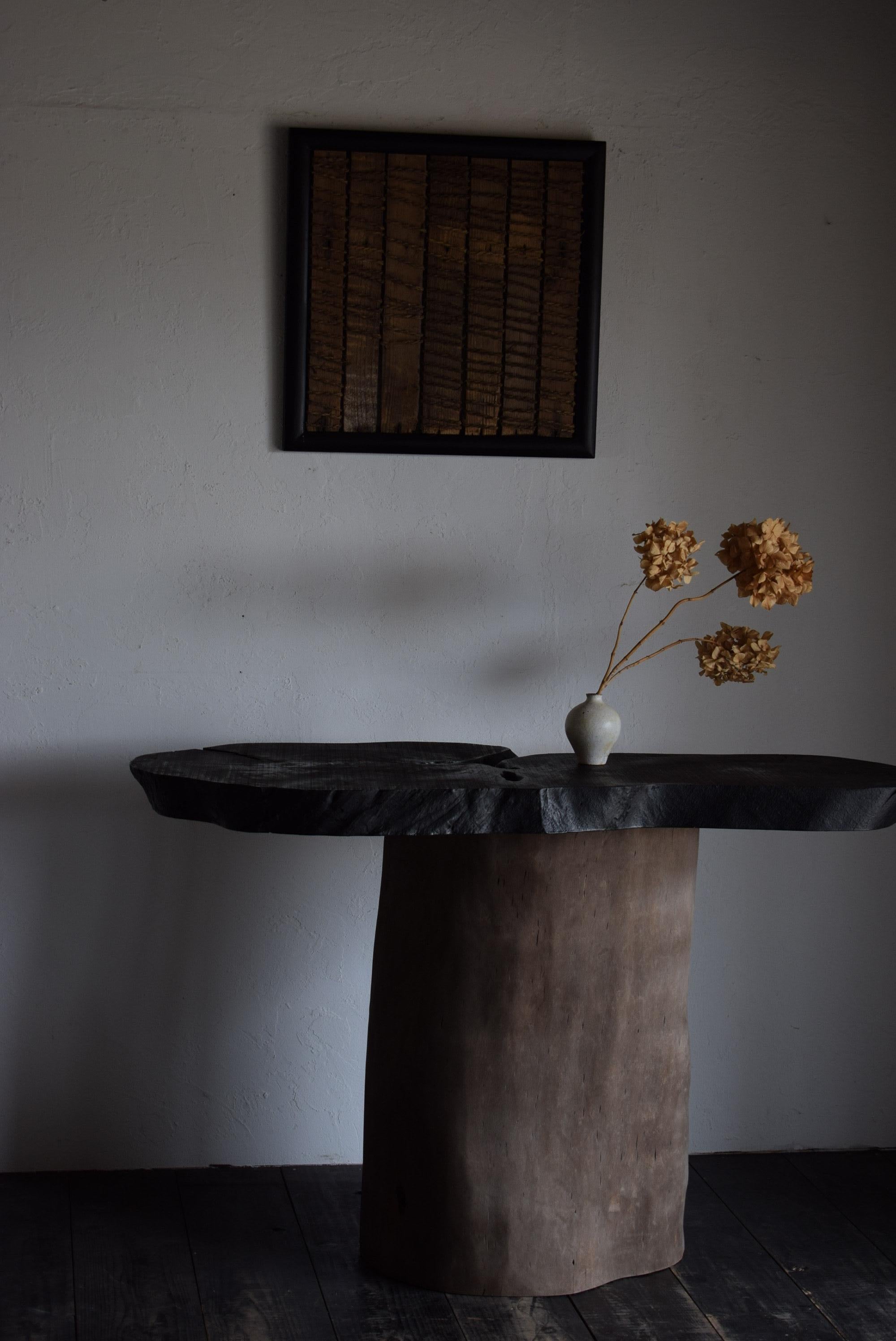 Primitive Japanese wood table /wabi-sabi table / primitive table / console table For Sale