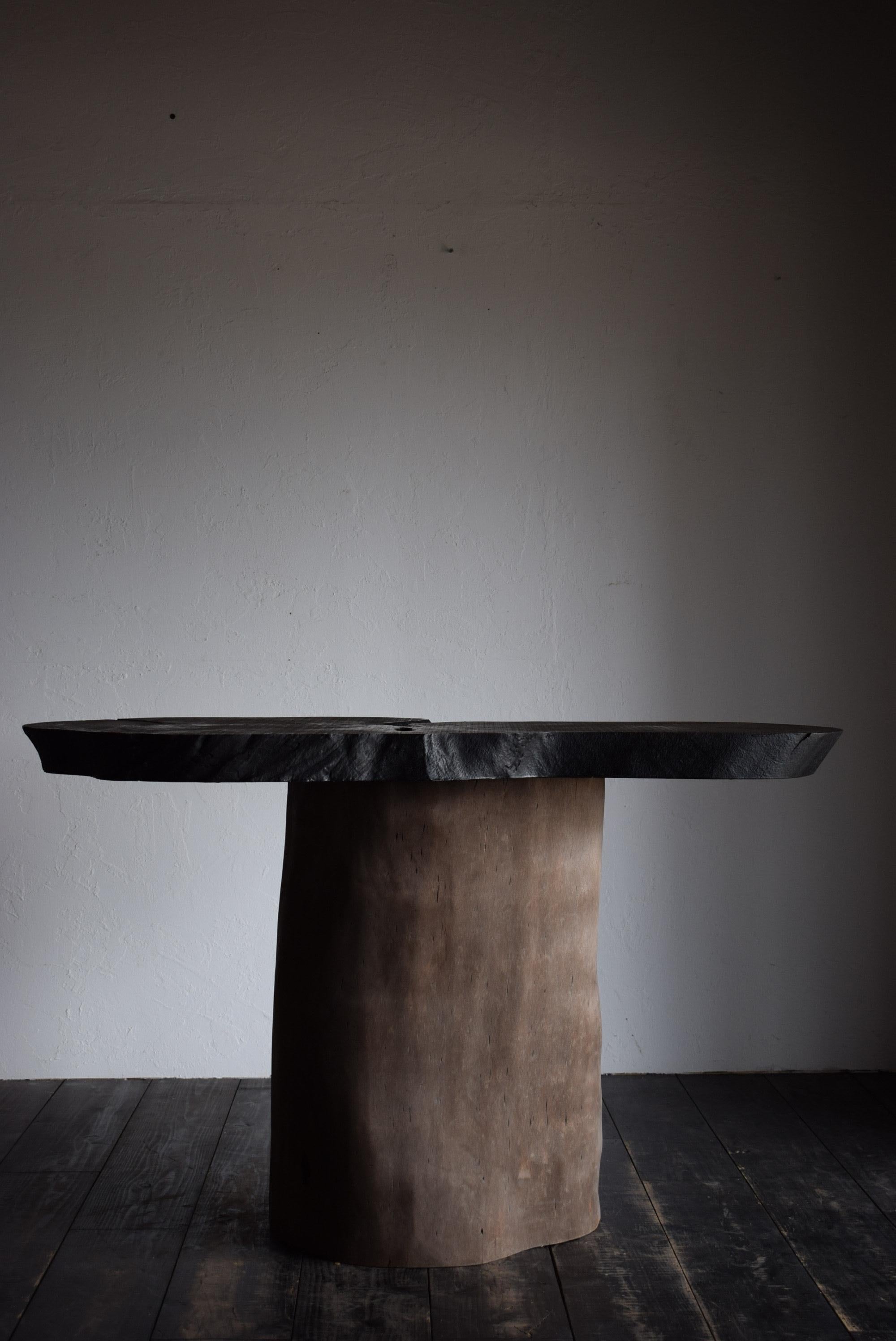 Wood Japanese wood table /wabi-sabi table / primitive table / console table For Sale
