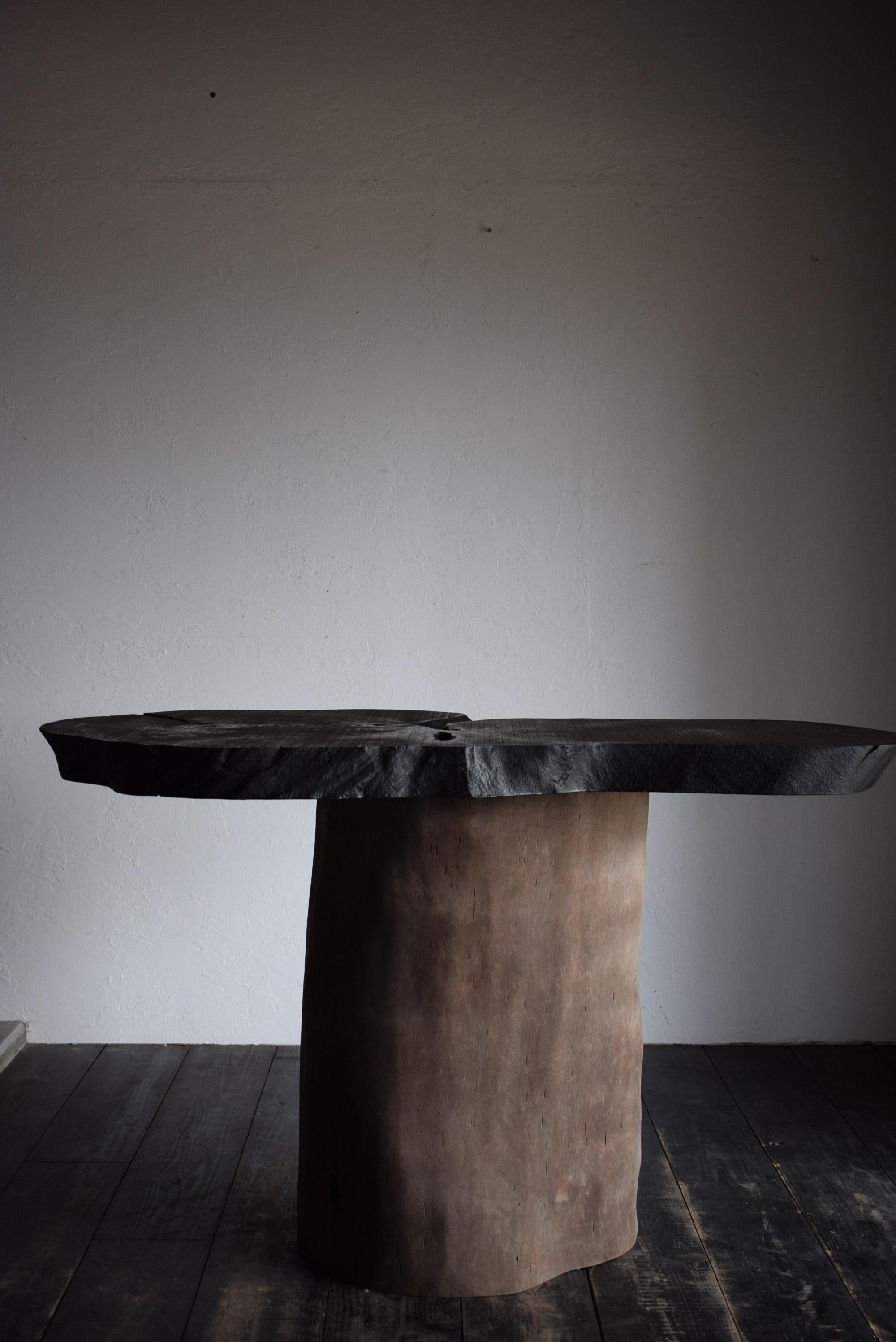Japanese wood table /wabi-sabi table / primitive table / console table For Sale 1