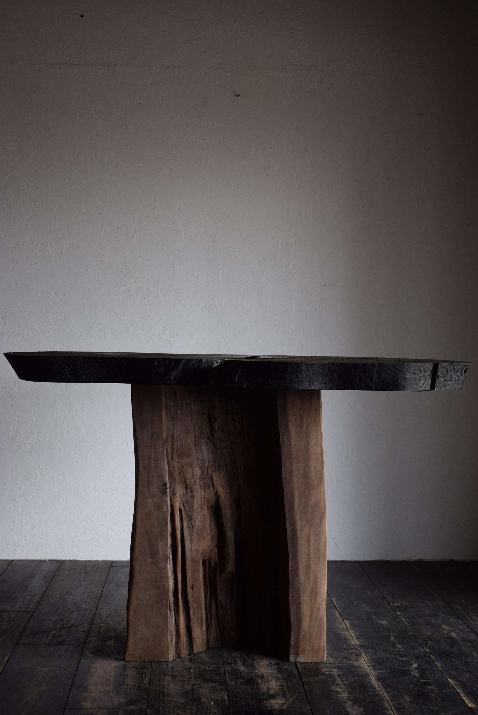 Japanese wood table /wabi-sabi table / primitive table / console table For Sale 2