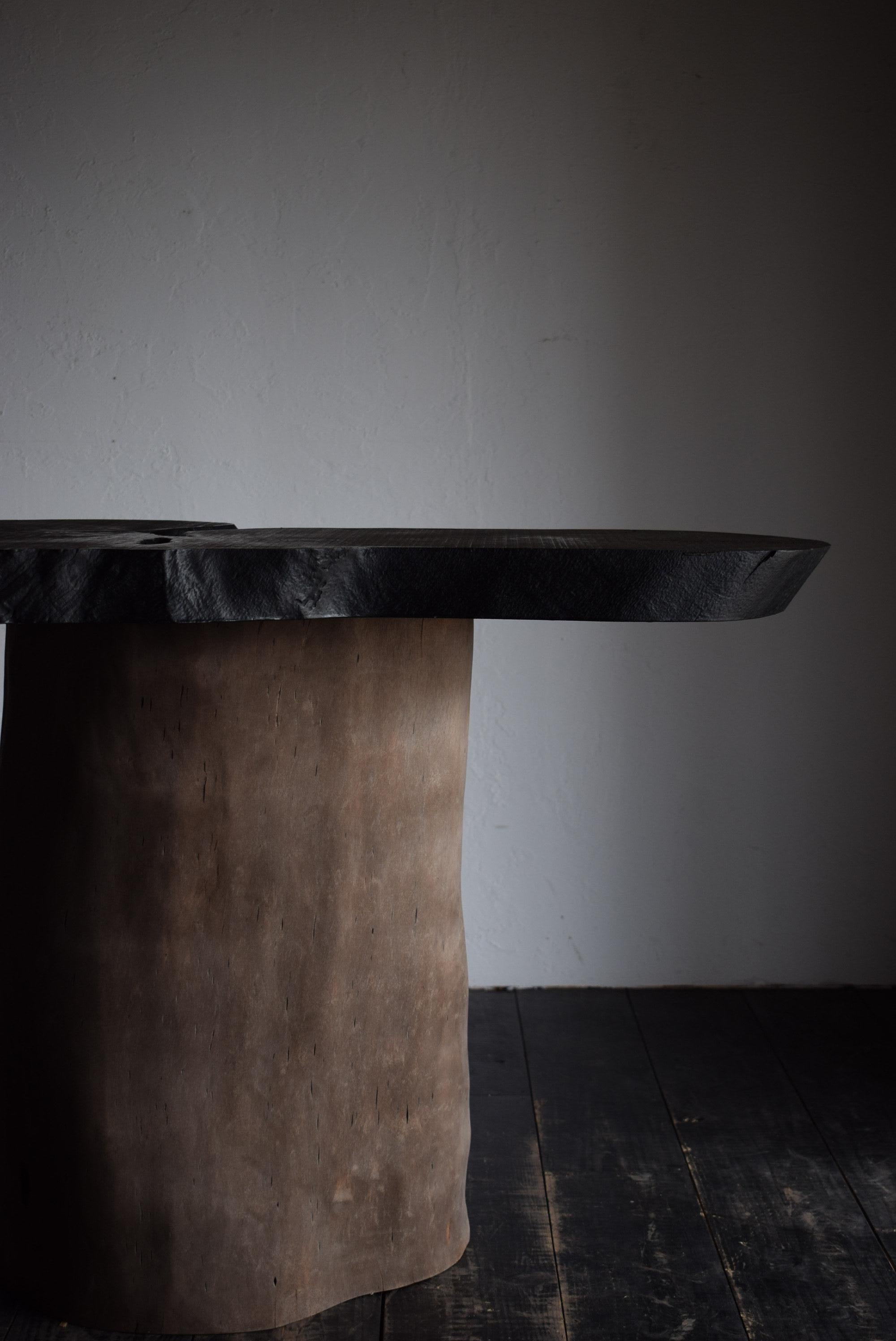 Japanese wood table /wabi-sabi table / primitive table / console table For Sale 3