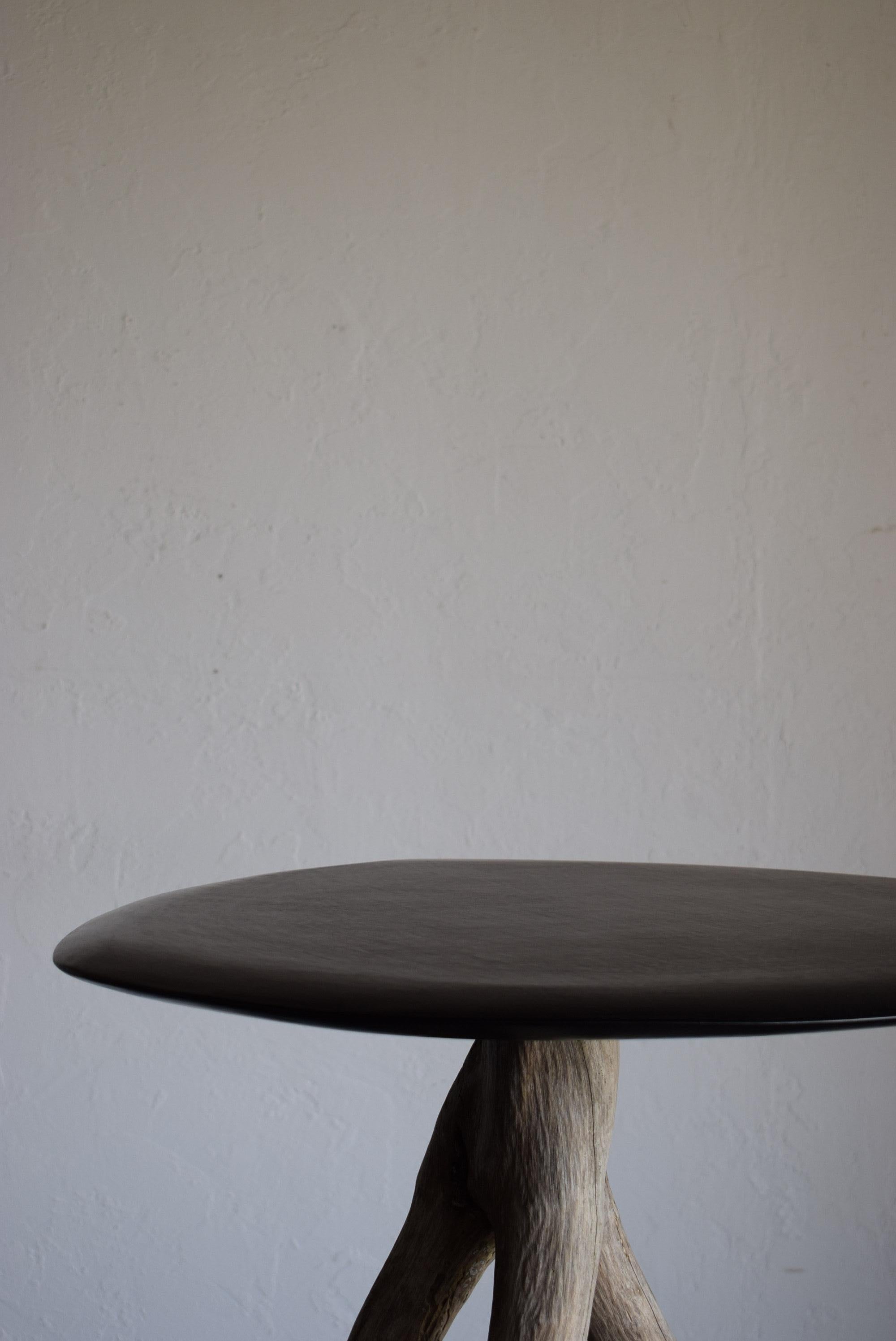 Japanischer Holztisch / Wabi-Sabi Tisch / Primitiver Tisch / Messestand im Angebot 6