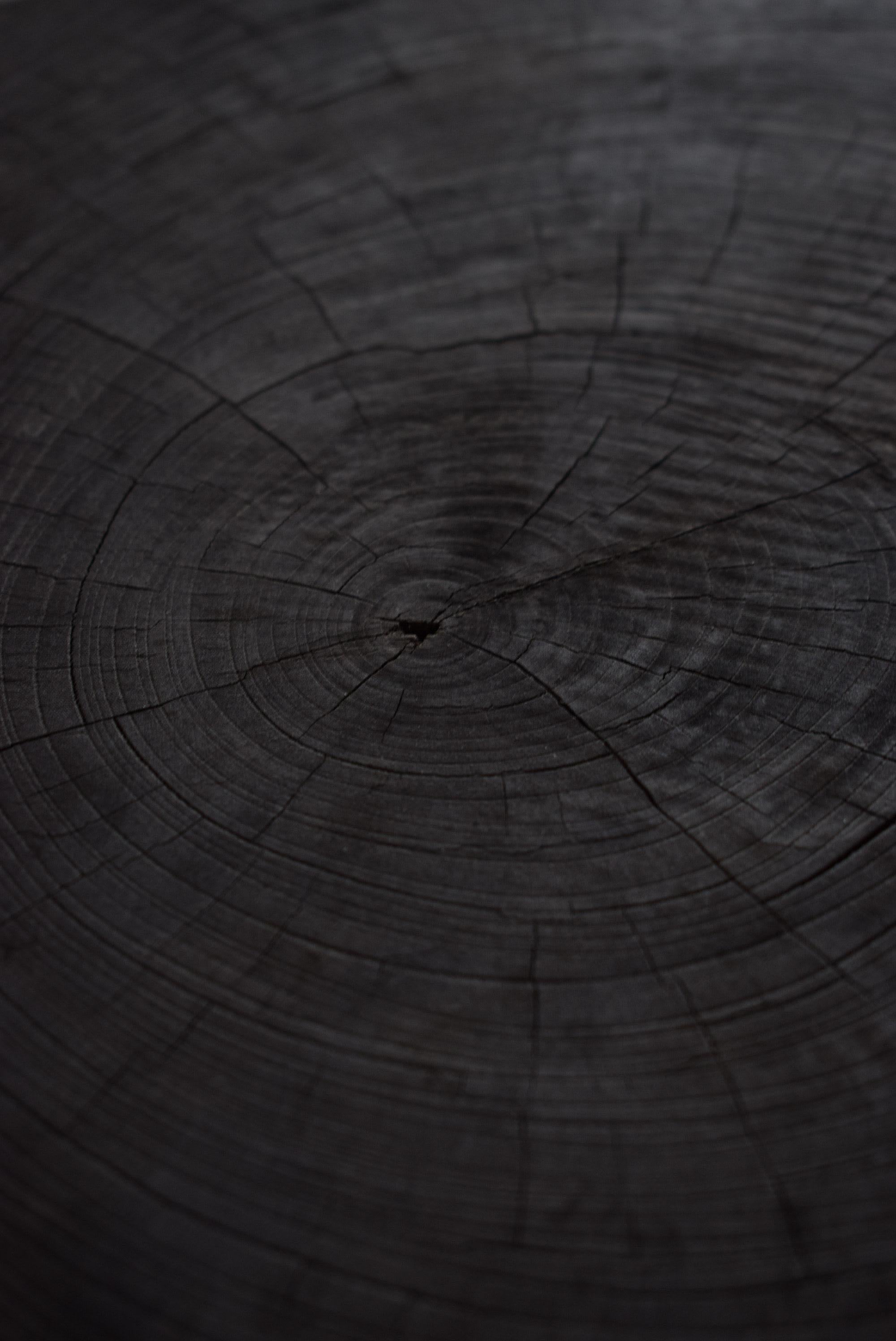 Japanischer Holztisch / Wabi-Sabi Tisch / Primitiver Tisch / Messestand 15