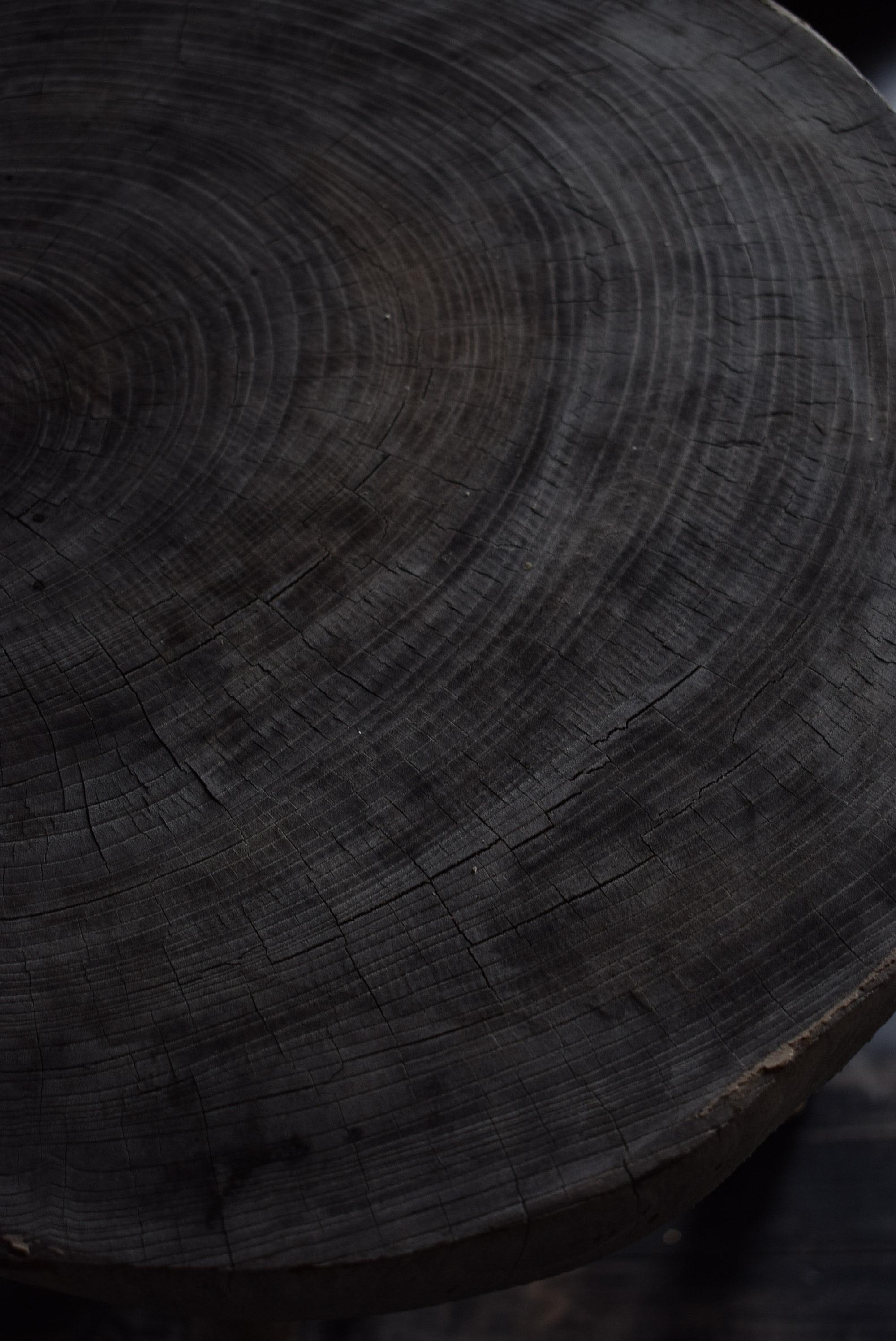 Japanischer Holztisch / Wabi-Sabi Tisch / Primitiver Tisch / Messestand 16