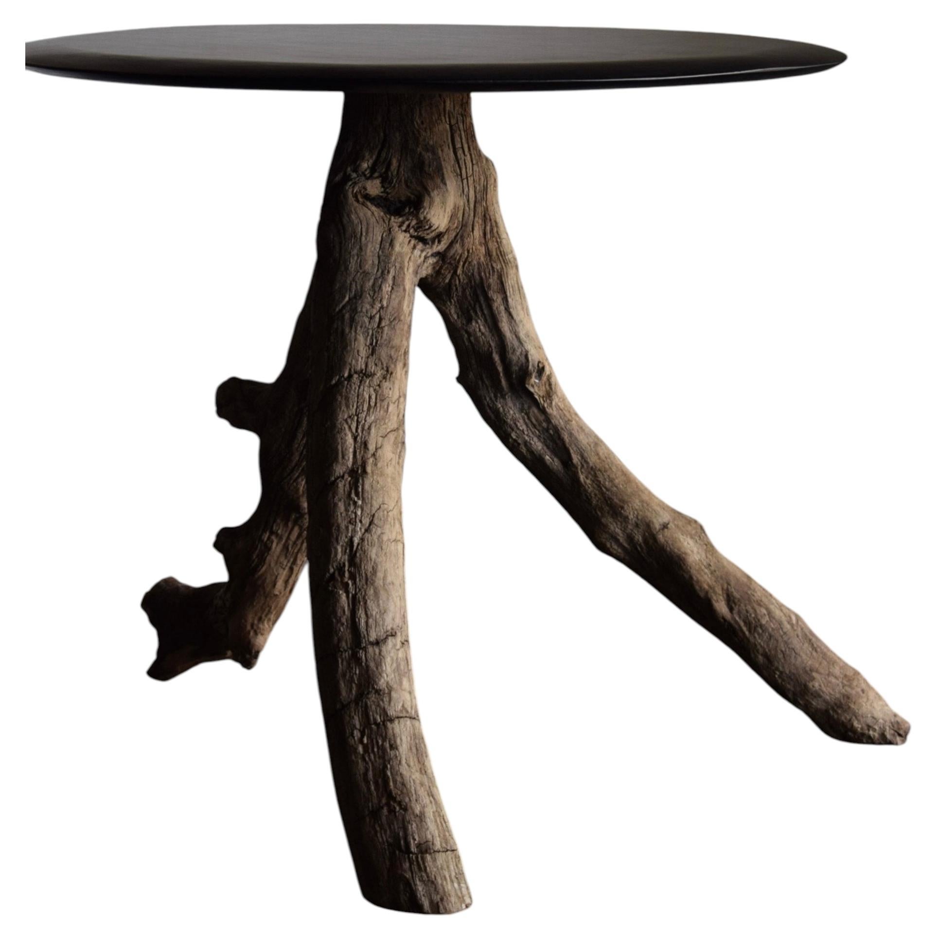 Table japonaise/tablewabi-sabi/table primitive/table d'exposition en bois