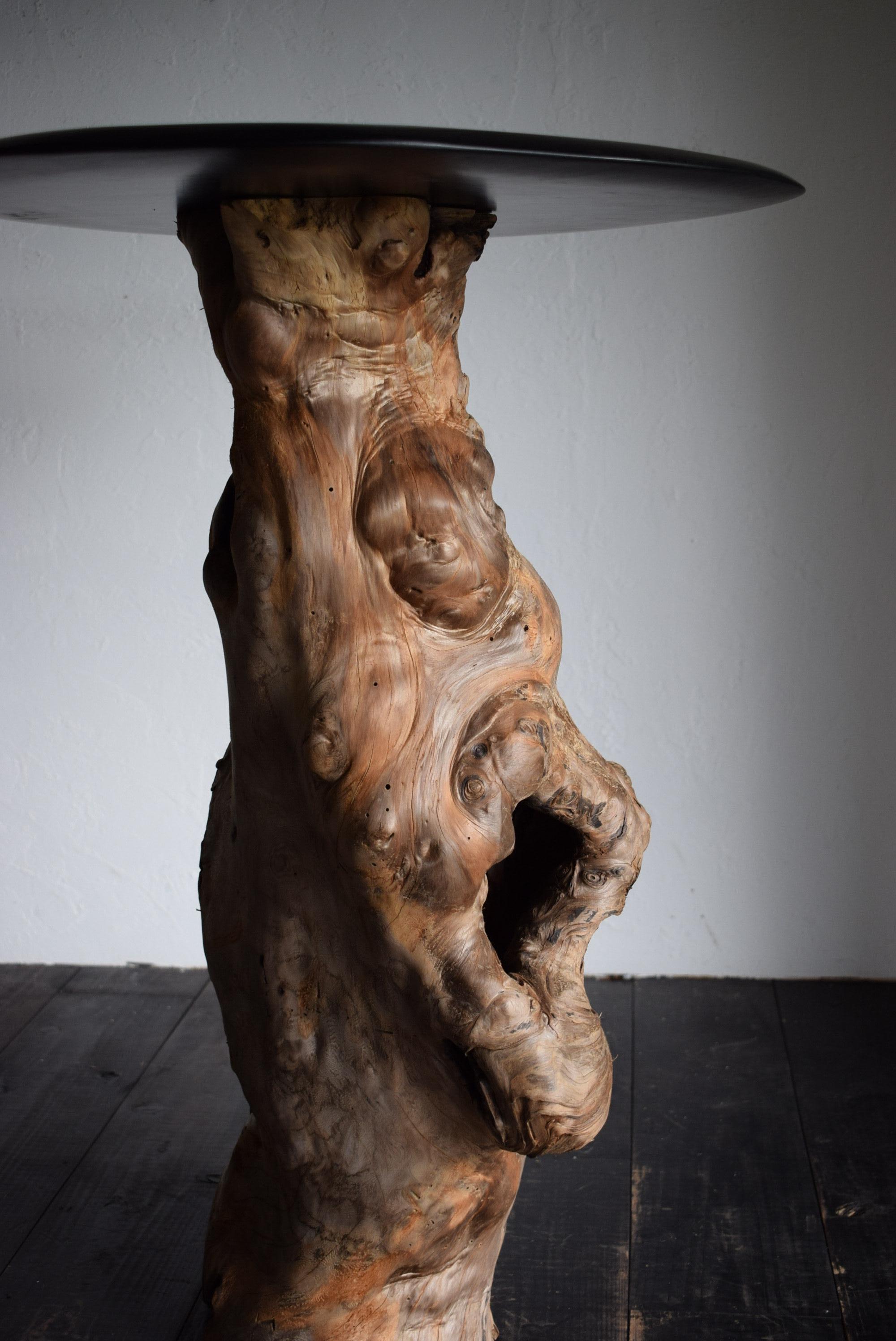 Japanischer Holztisch /wabi-sabi-Tisch / rustikaler Tisch / 8