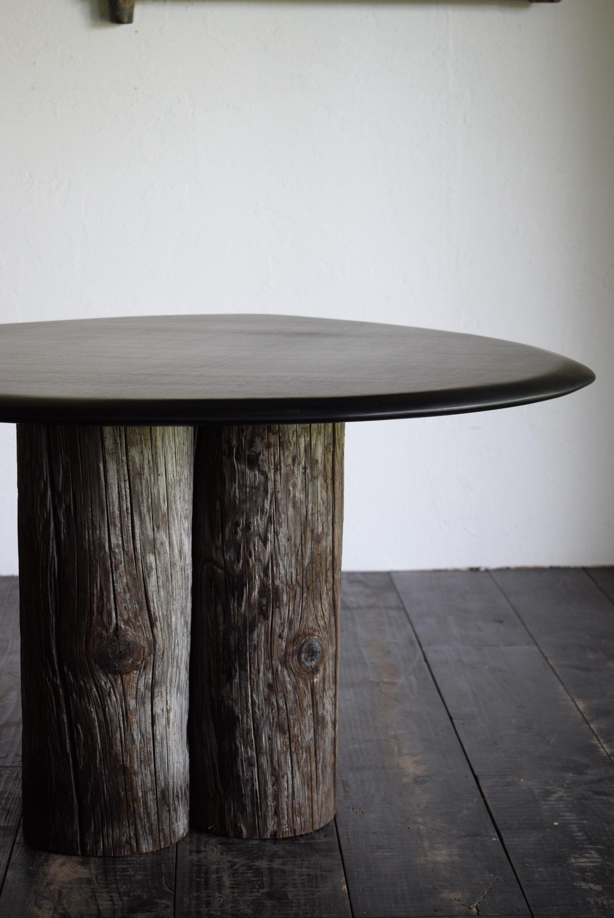 Japanese wood table /wabi-sabi table / primitive table / 8