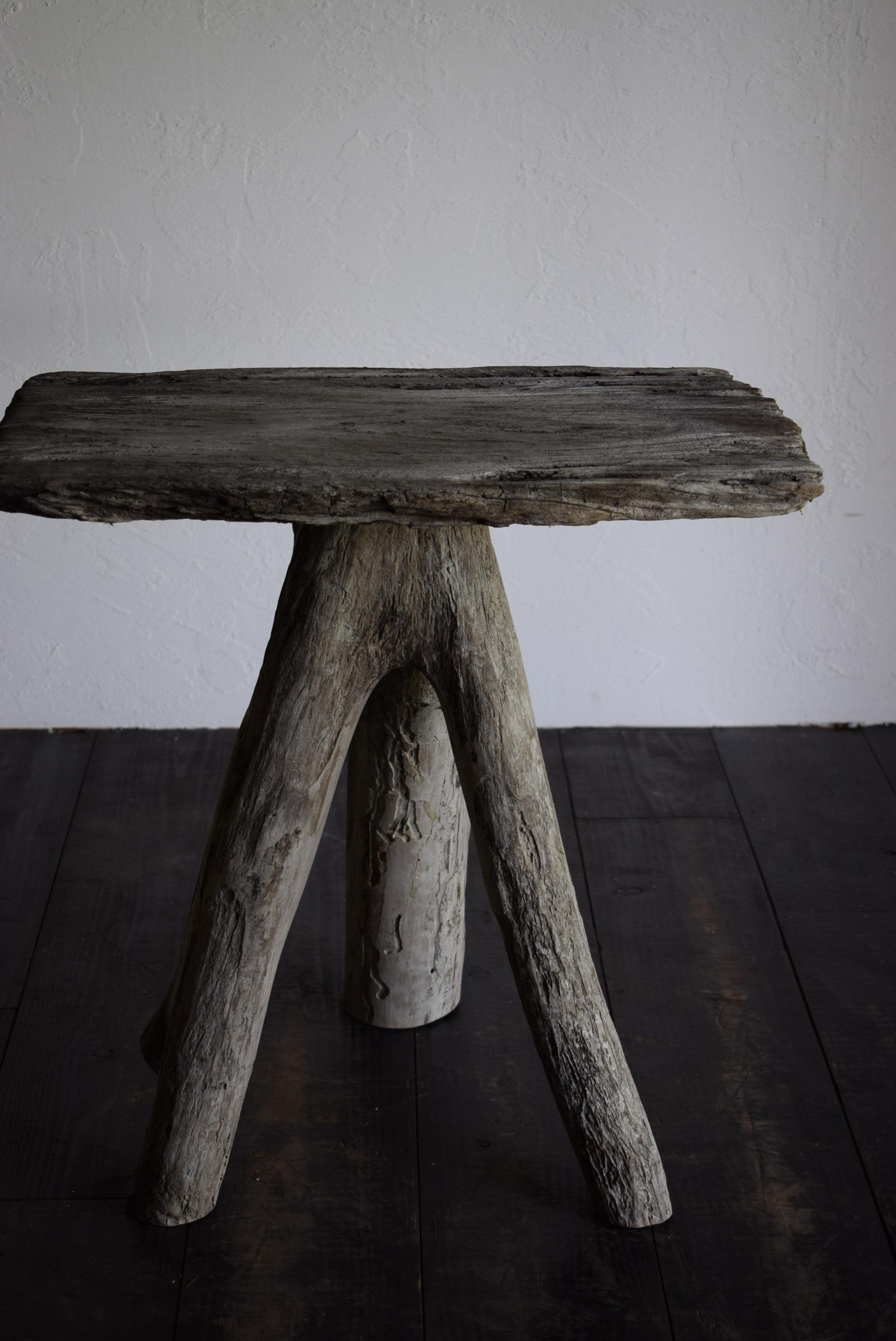 Japanese wood table /wabi-sabi table / primitive table / 6