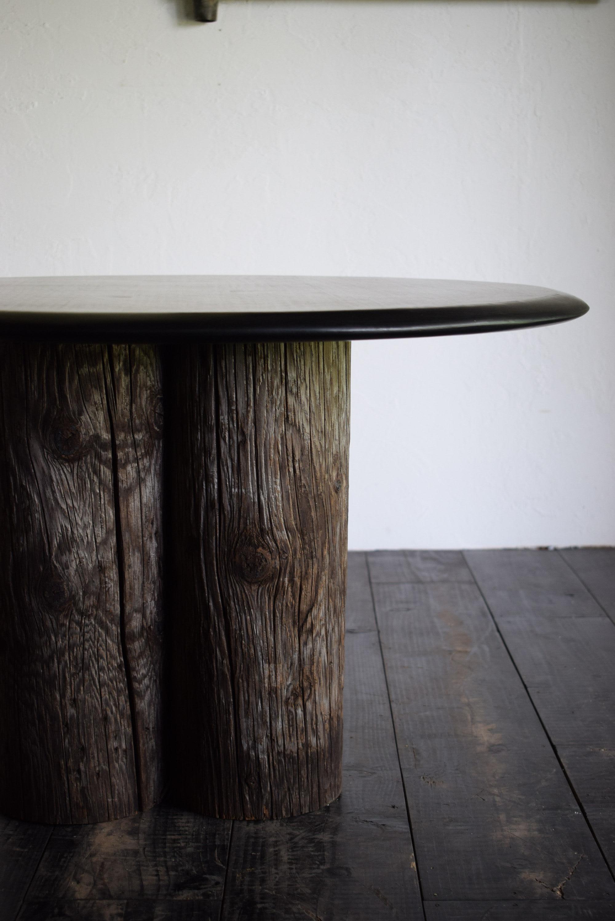 Japanese wood table /wabi-sabi table / primitive table / 9