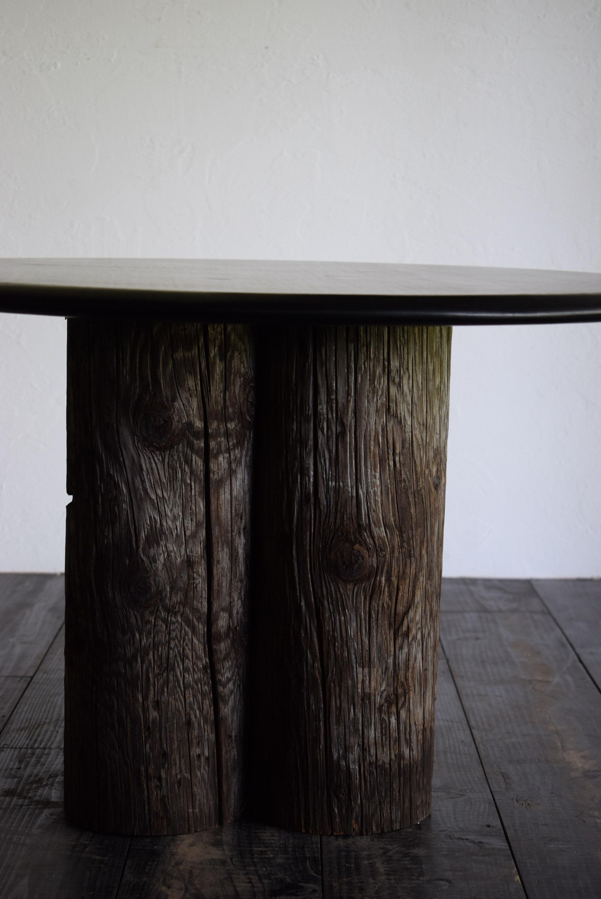Japanese wood table /wabi-sabi table / primitive table / 11