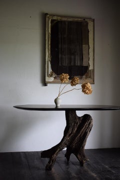 Japanese wood table /wabi-sabi table / primitive table /
