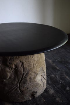 Japanese wood table /wabi-sabi table / primitive table /
