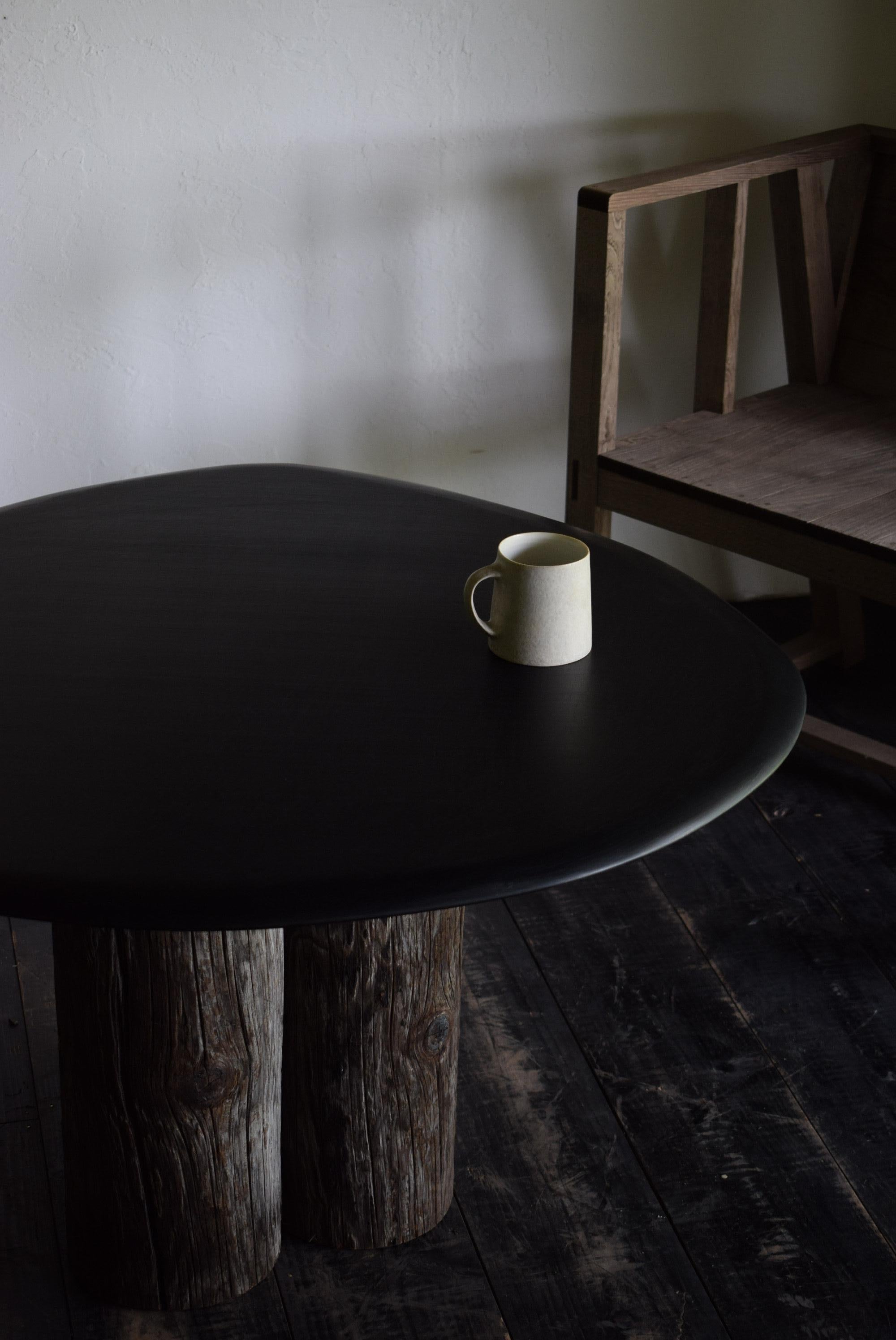 Japanese wood table /wabi-sabi table / primitive table / 1