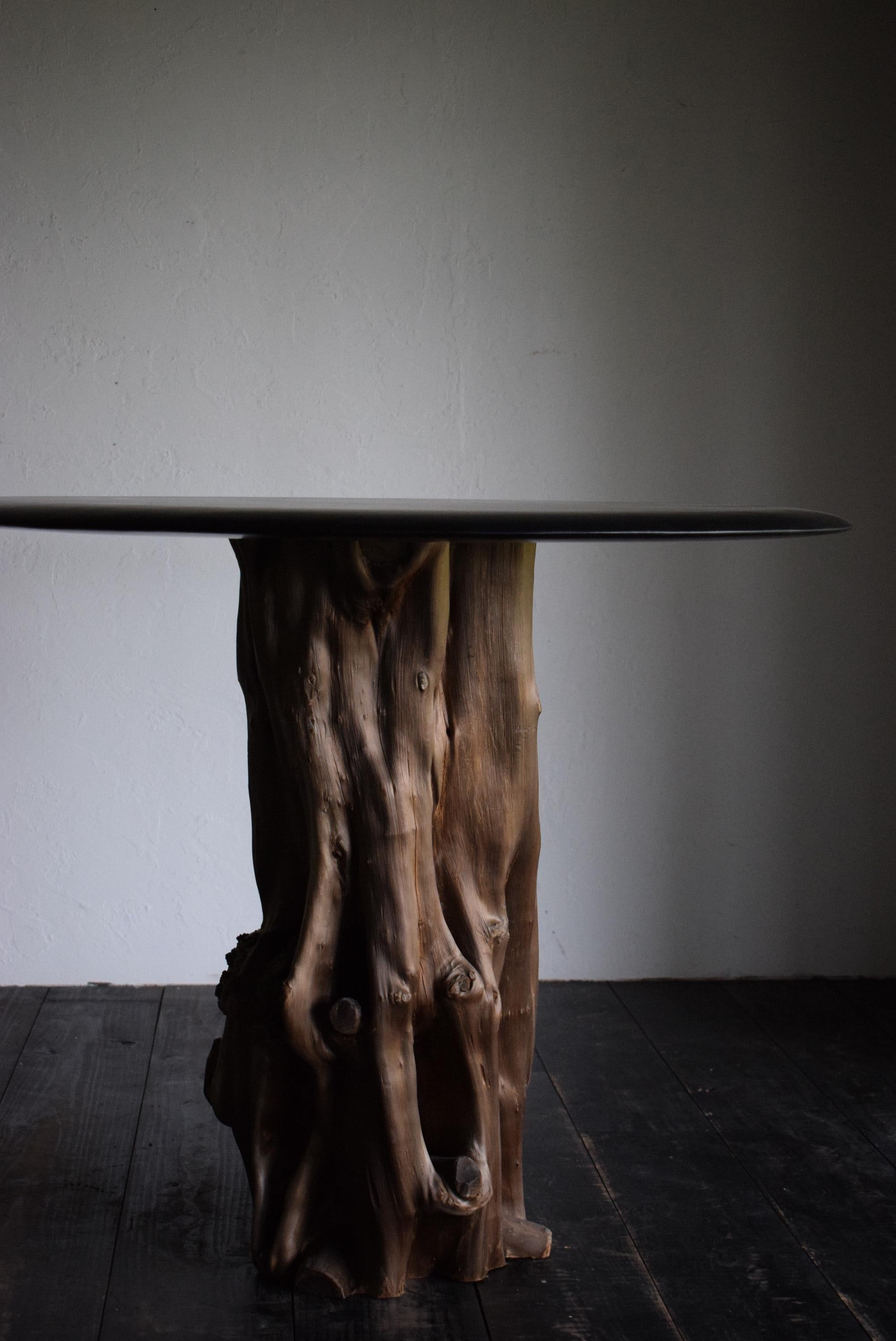Japanischer Holztisch /wabi-sabi-Tisch / primitiver Tisch / 2