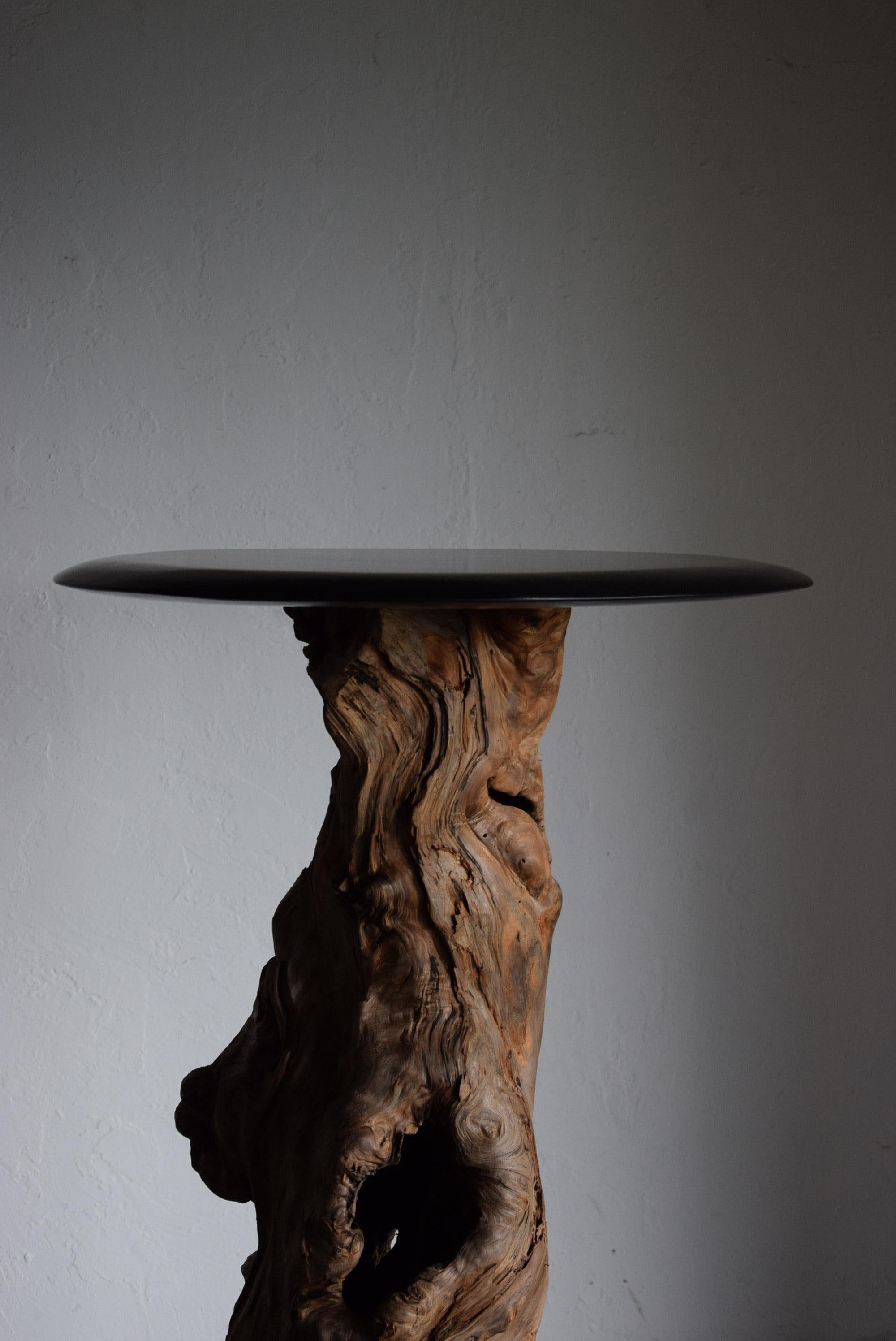Japanischer Holztisch /wabi-sabi-Tisch / rustikaler Tisch / 4