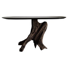 Japanese wood table /wabi-sabi table / primitive table / 