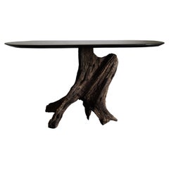 Japanese wood table /wabi-sabi table / primitive table /
