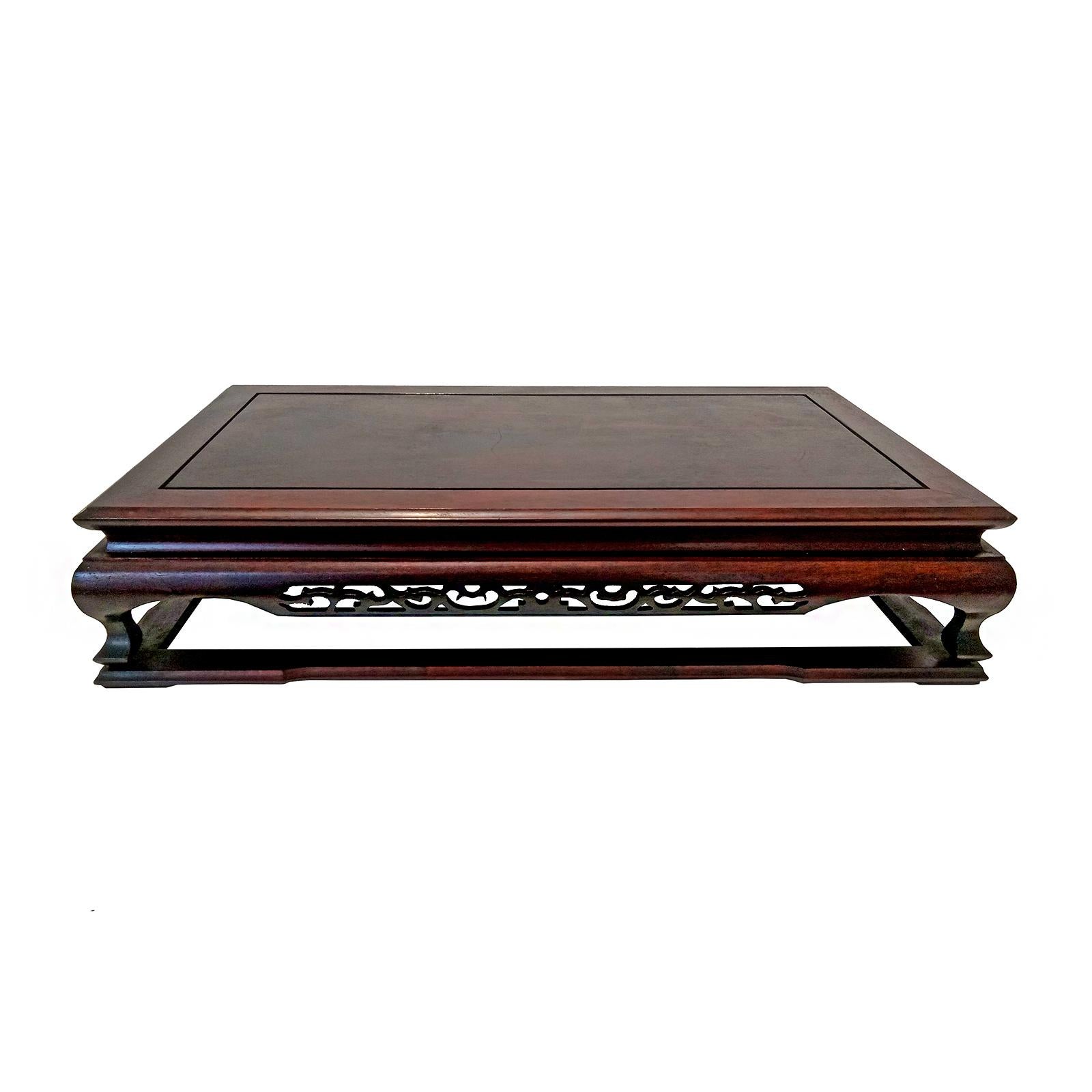 Japanese Wood Tray Table, Meiji Period For Sale 4