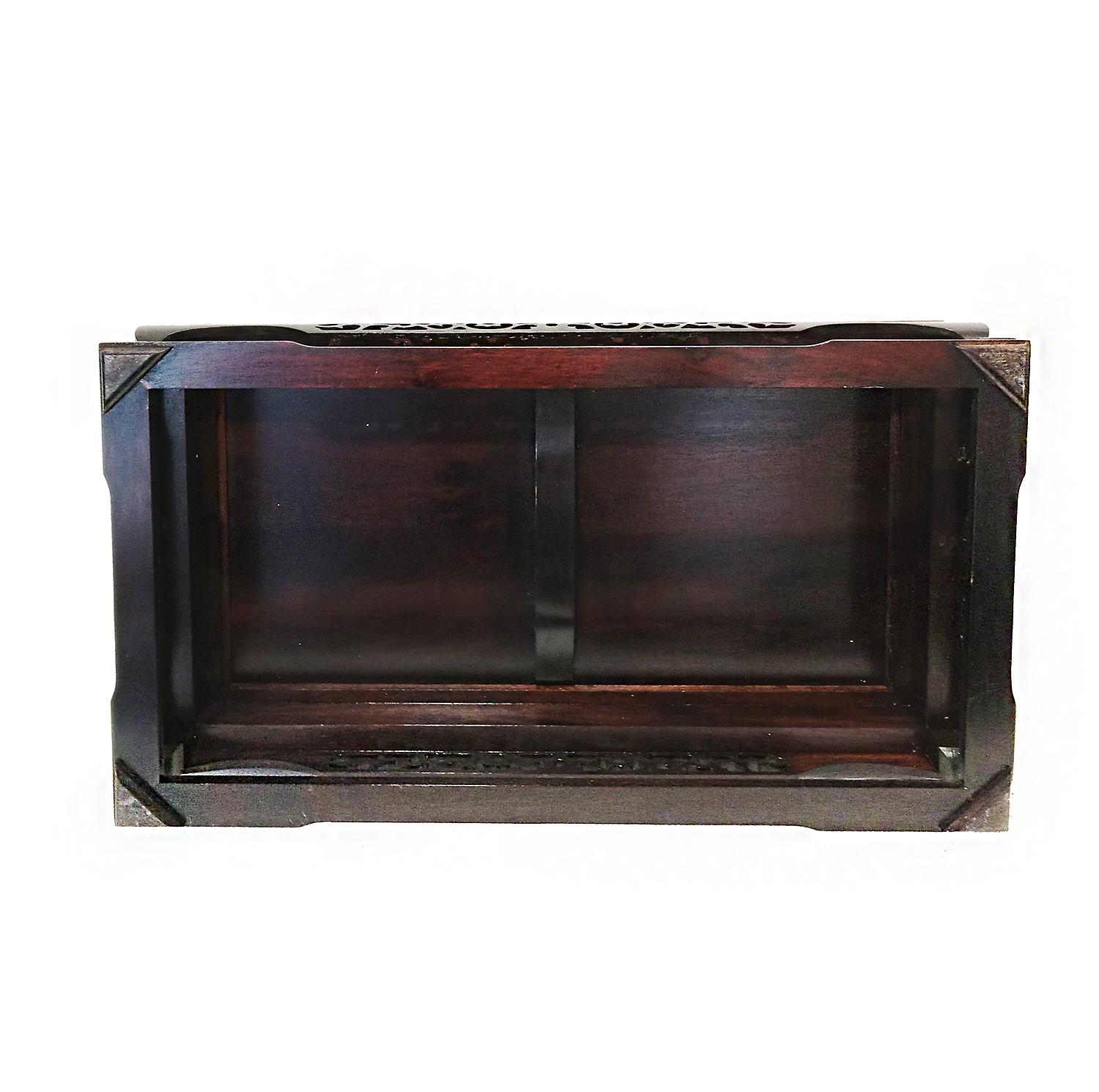 Japanese Wood Tray Table, Meiji Period For Sale 2