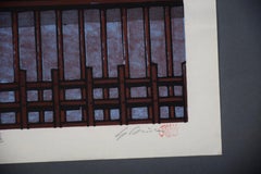 Japanese Woodblock on Paper Print by Katsuyuki Nishijima