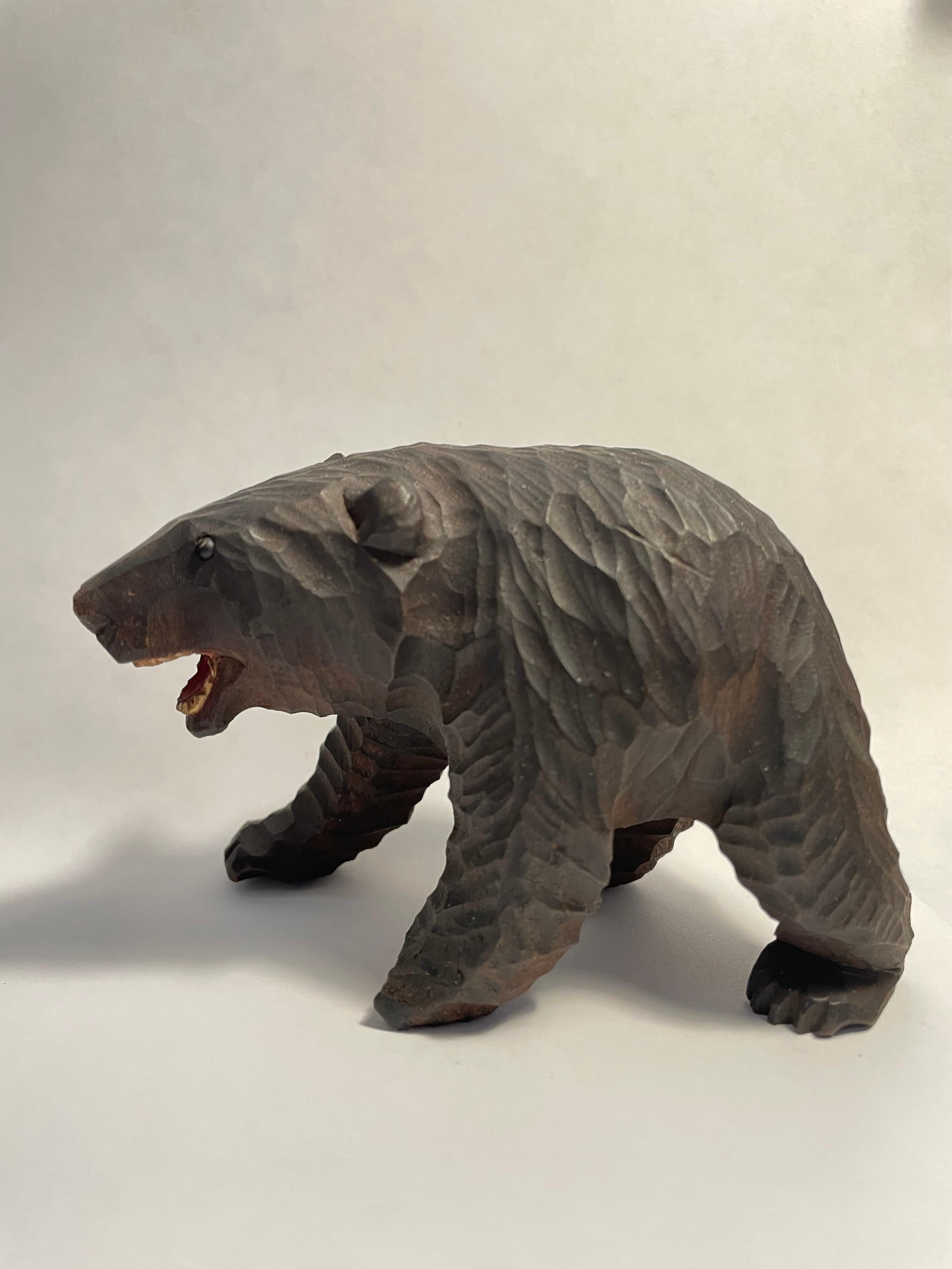 Showa Orso giapponese in legno anni '90 in vendita