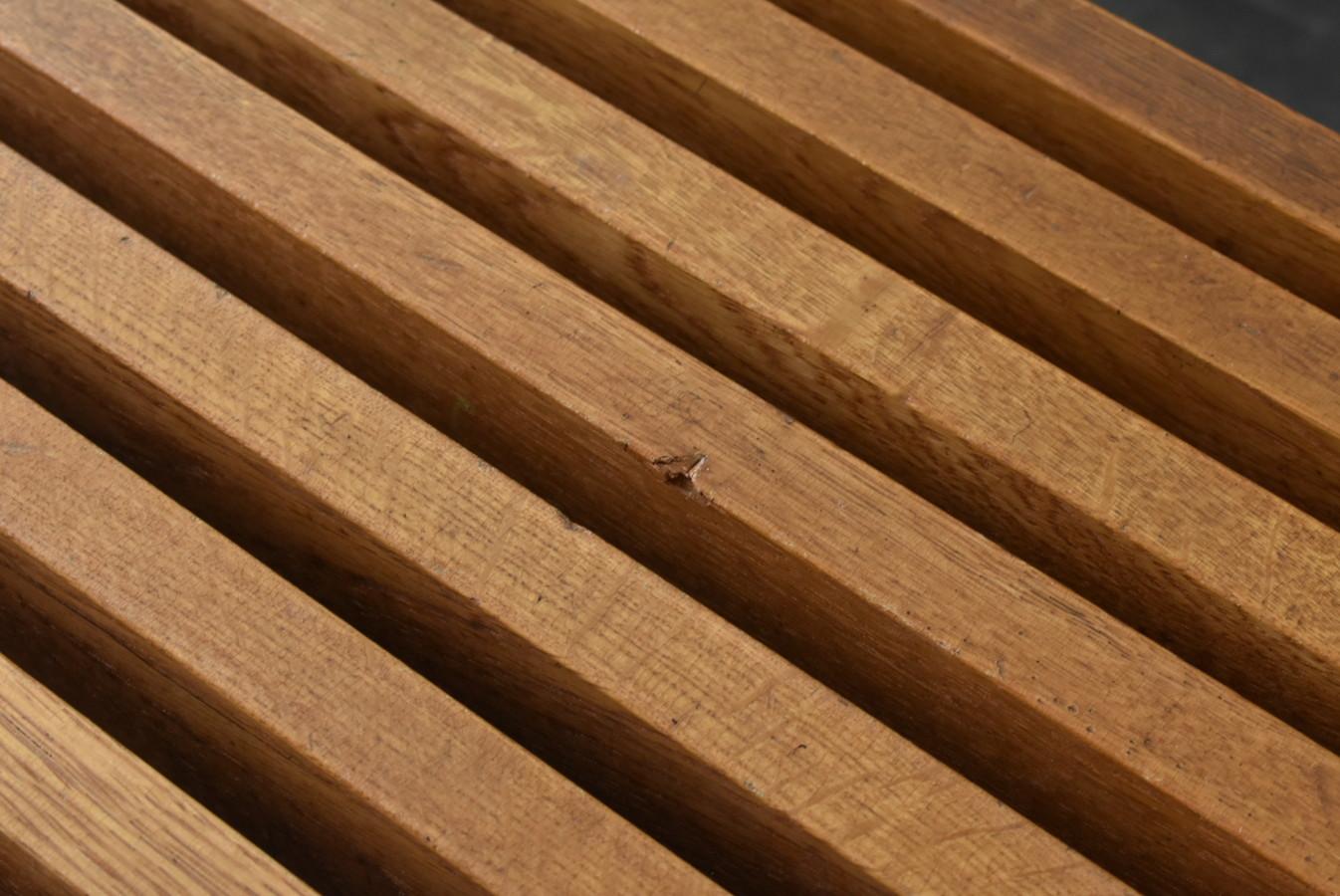 Japanese Wooden Bench/Design like Charlotte Perriand/Showa/1950-1980 10