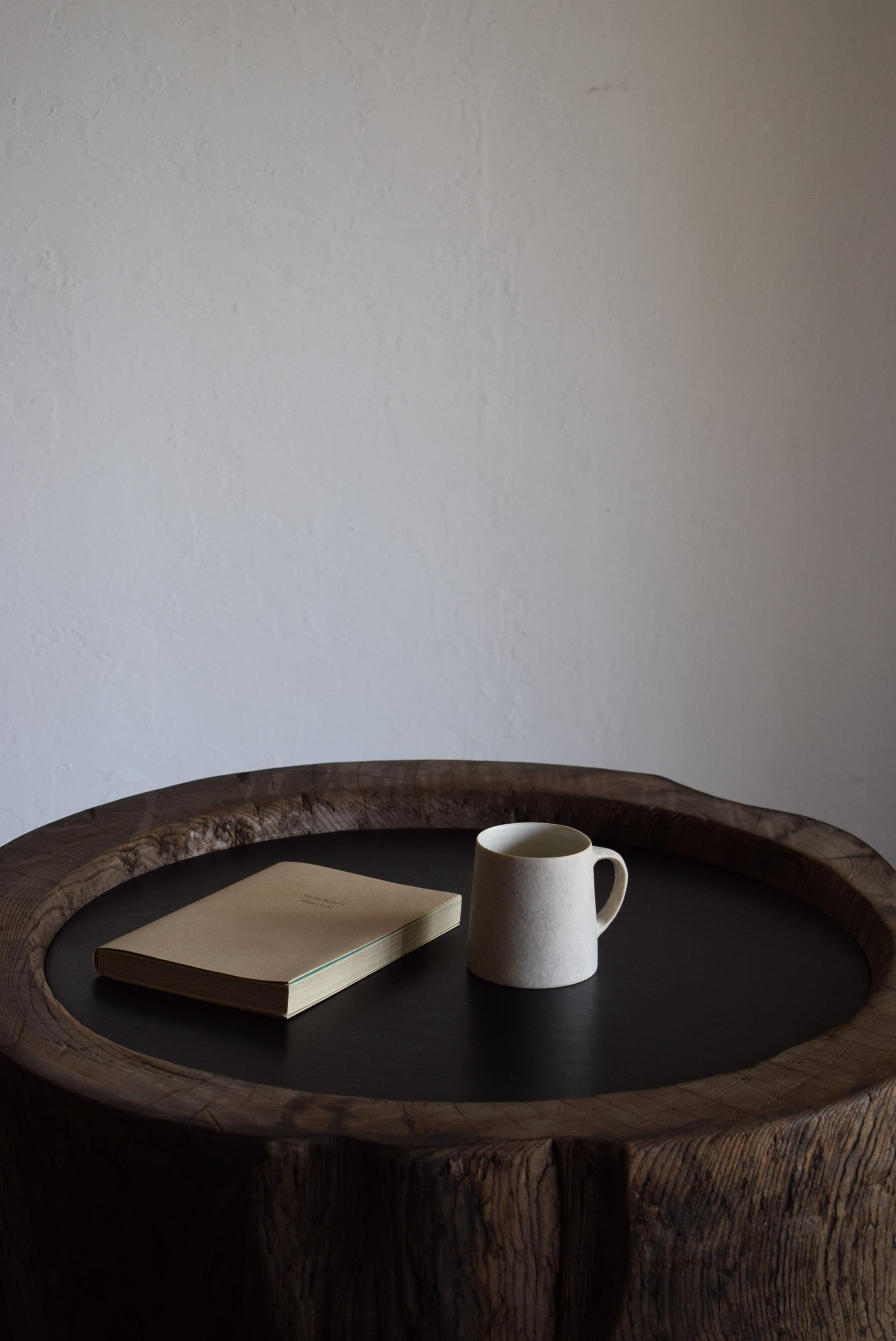 Japanischer Holzblocktisch /Wabi-Sabi Couchtisch/1900er〜 6