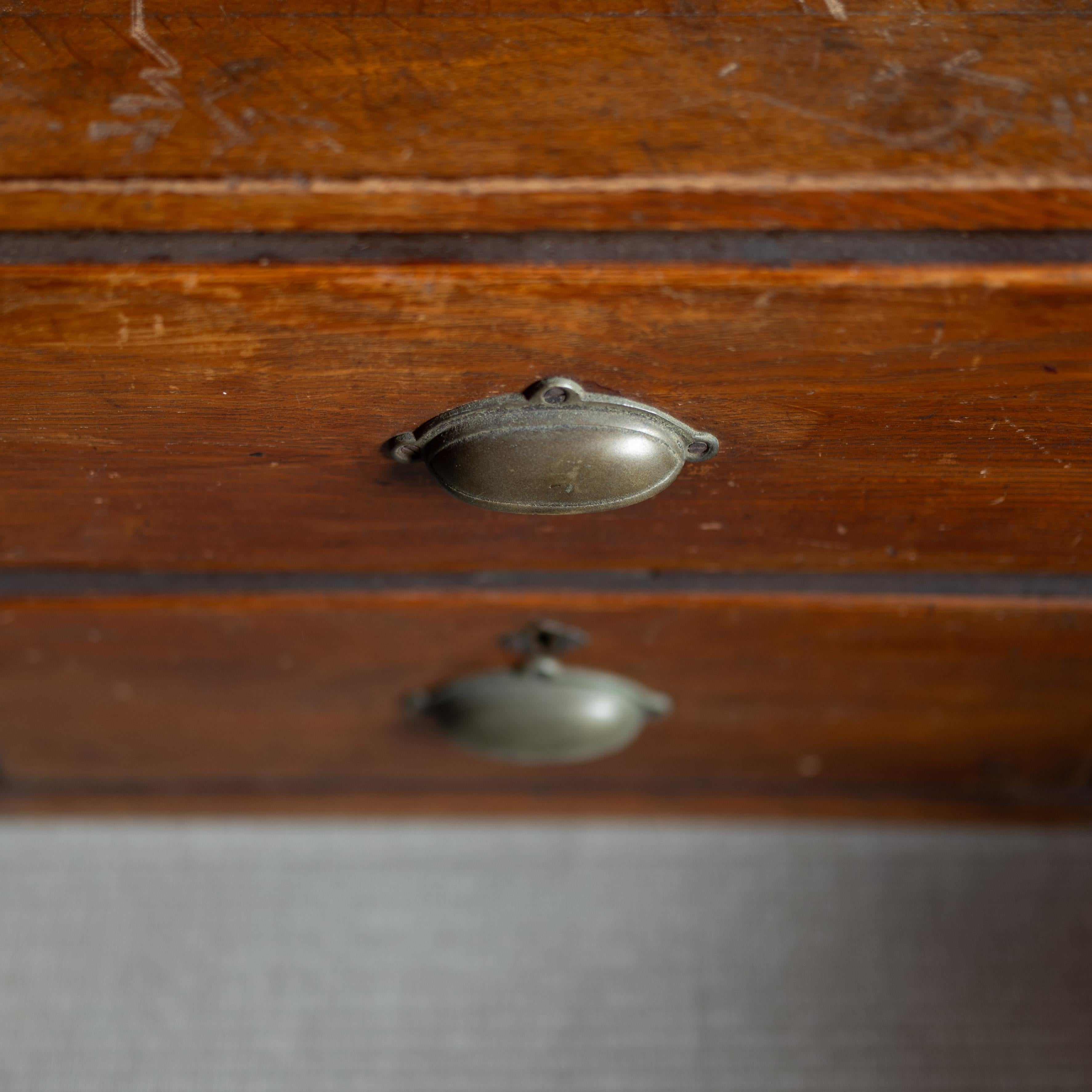 Japanese Wooden Chest of Drawers, Wabi-Sabi, Japan, 19th Century For Sale 7