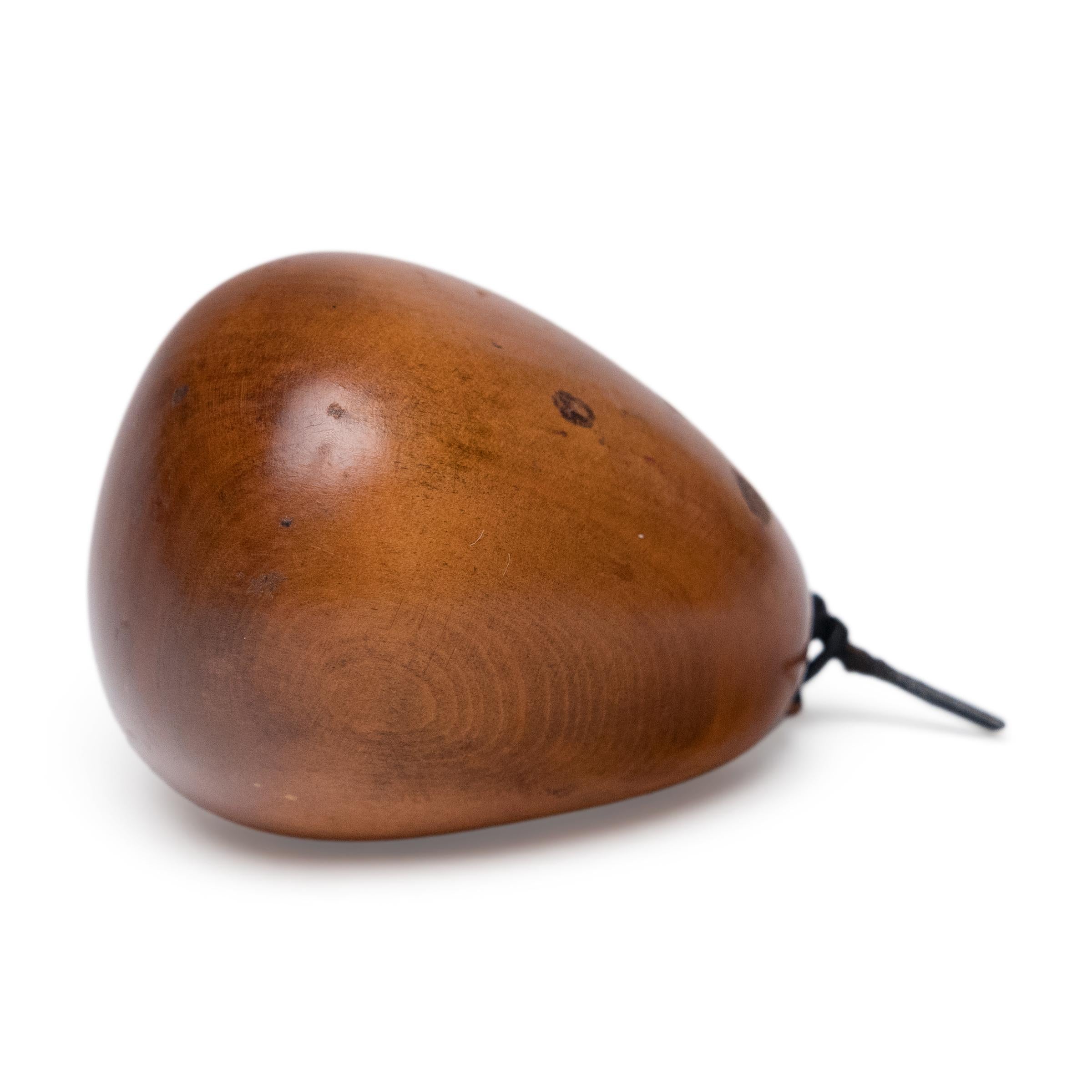 Meiji Netsuke japonais en bois Daruma, c. 1900 en vente