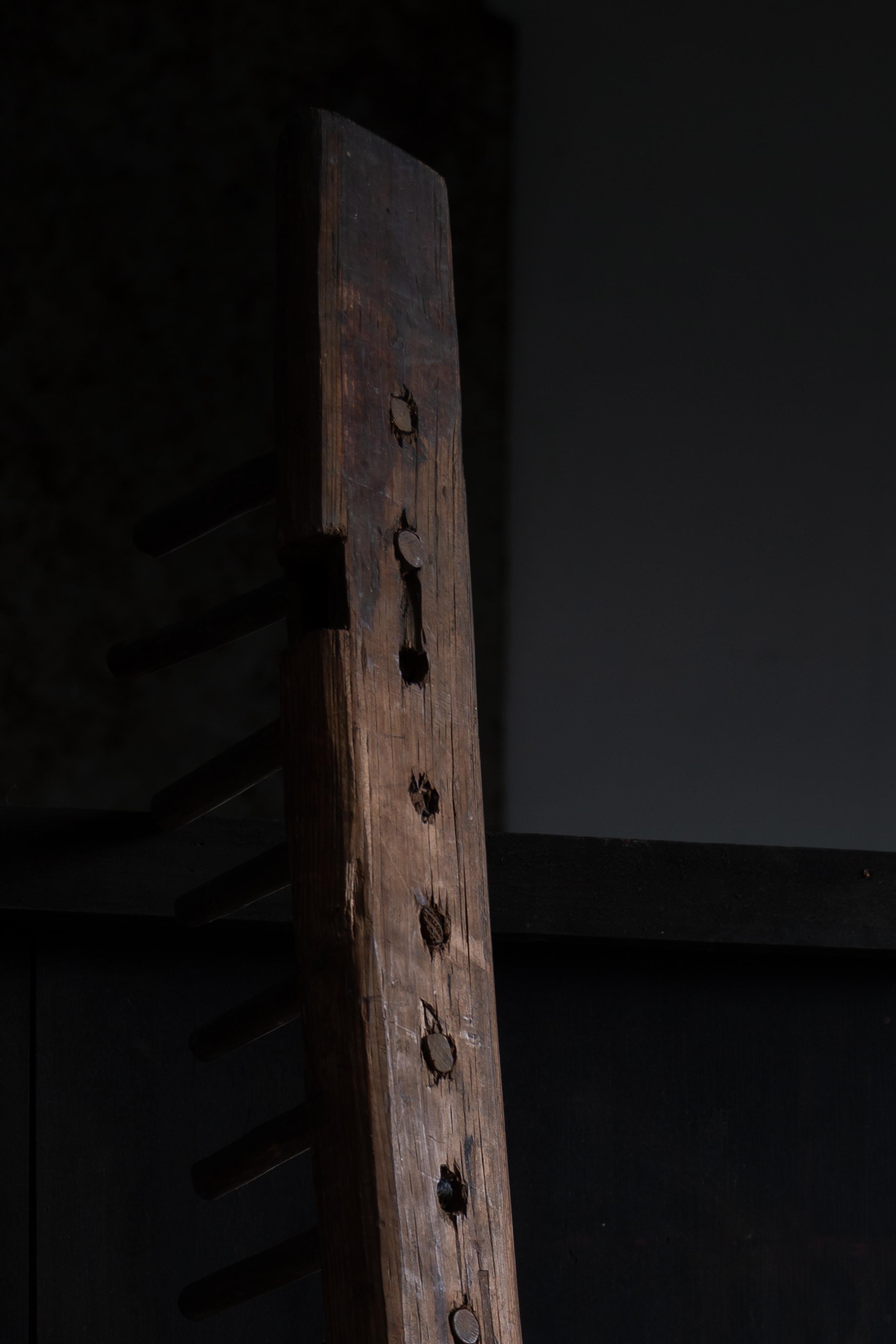 Machacadora de grano japonesa de madera - herramienta agrícola antigua, pieza de arte wabi sabi, mingei 5
