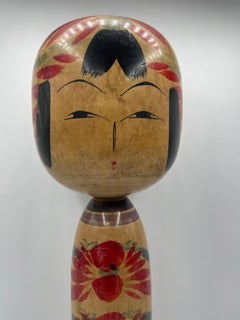 Japanese Wooden Kokeshi Doll style Togatta Shojiro SAKAI 1960s