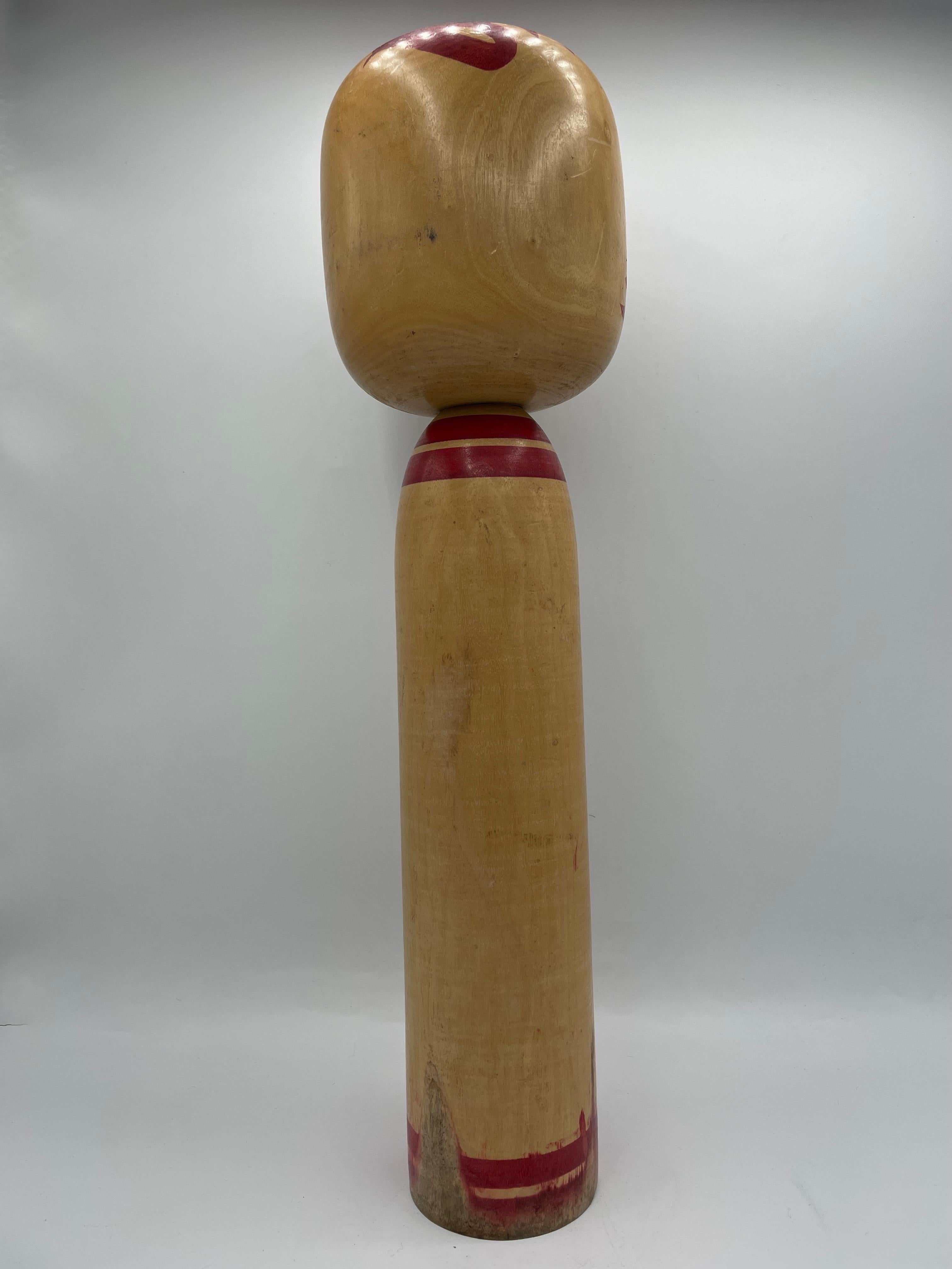 Japanische Kokeshi-Puppe Togatta Masayoshi NAGAO aus Holz im Angebot 1