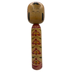 Used Japanese Wooden Kokeshi Doll Togatta Masayoshi NAGAO