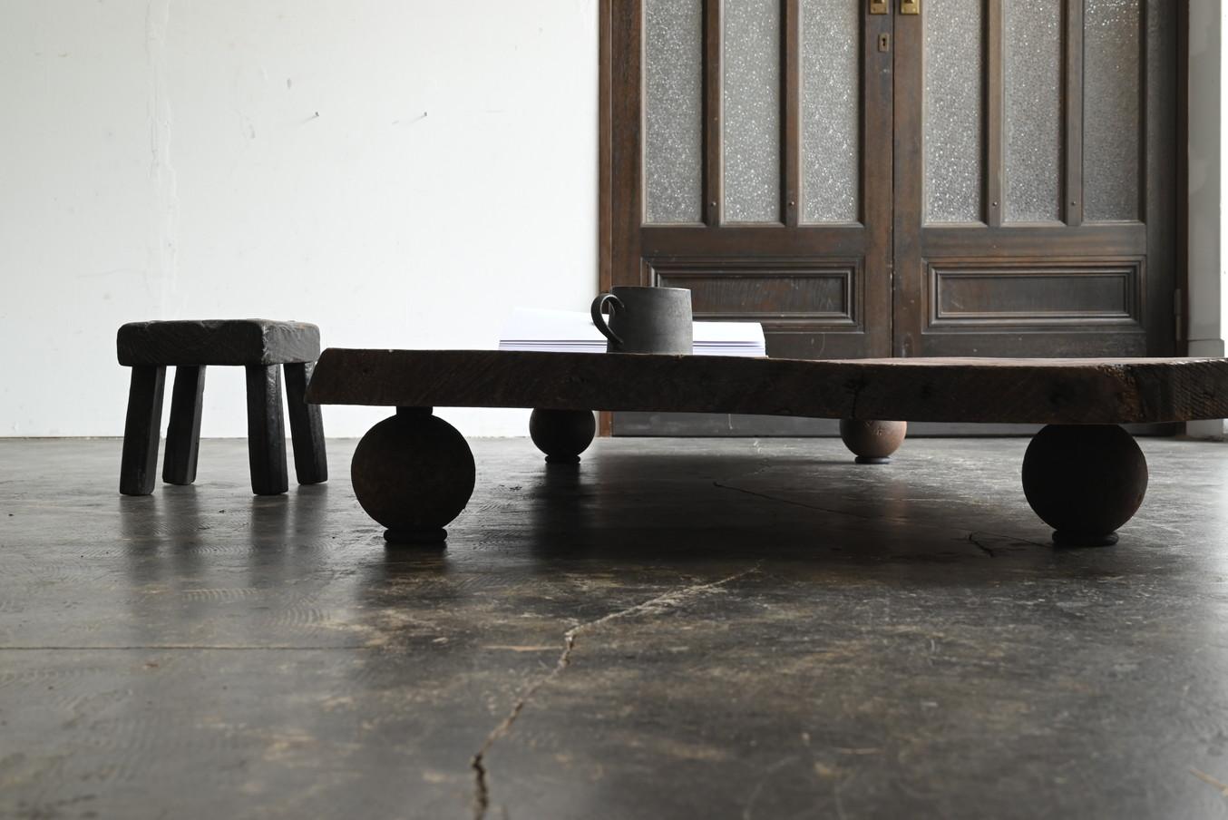 Japanischer niedriger Holztisch/20. Jahrhundert/Ausstellungstisch aus Holz 10
