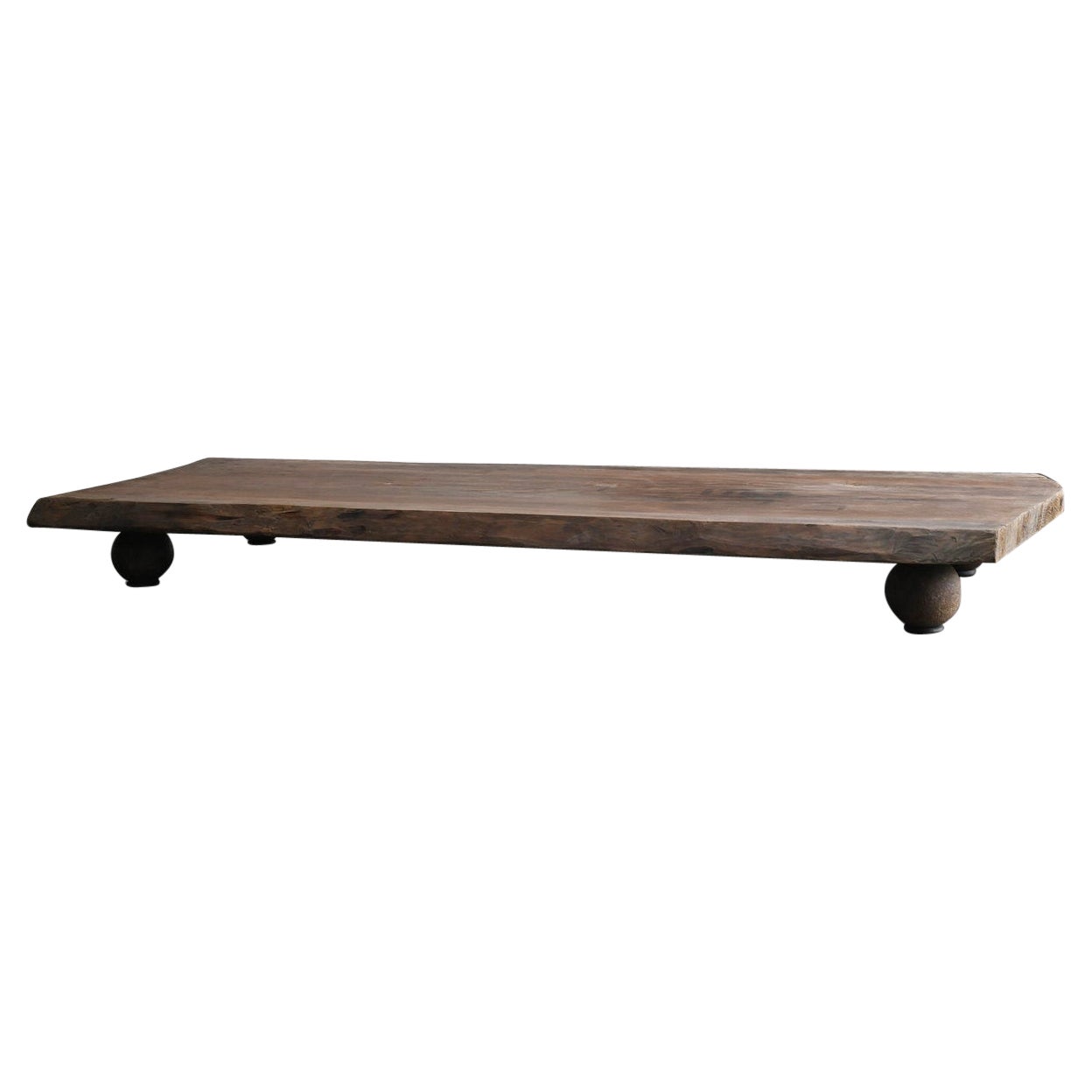 Japanese wooden low table/20th century/exhibition table