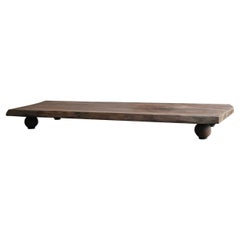 Japanese wooden low table/20th century/exhibition table