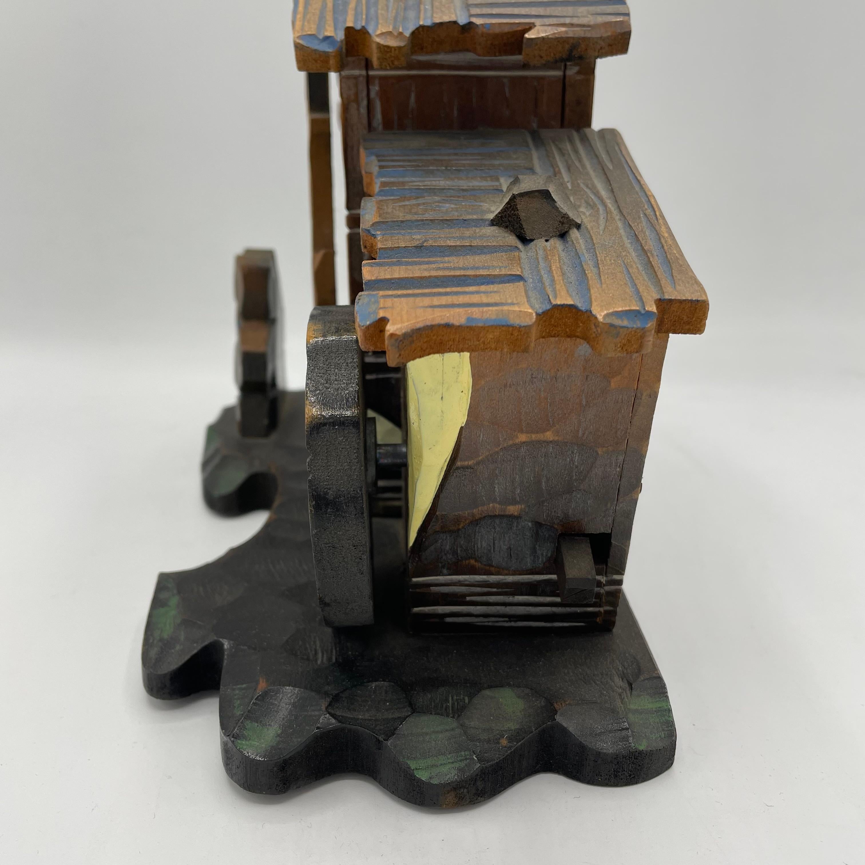 Fait main Boîte à musique japonaise en bois 1964s Für Elise en vente