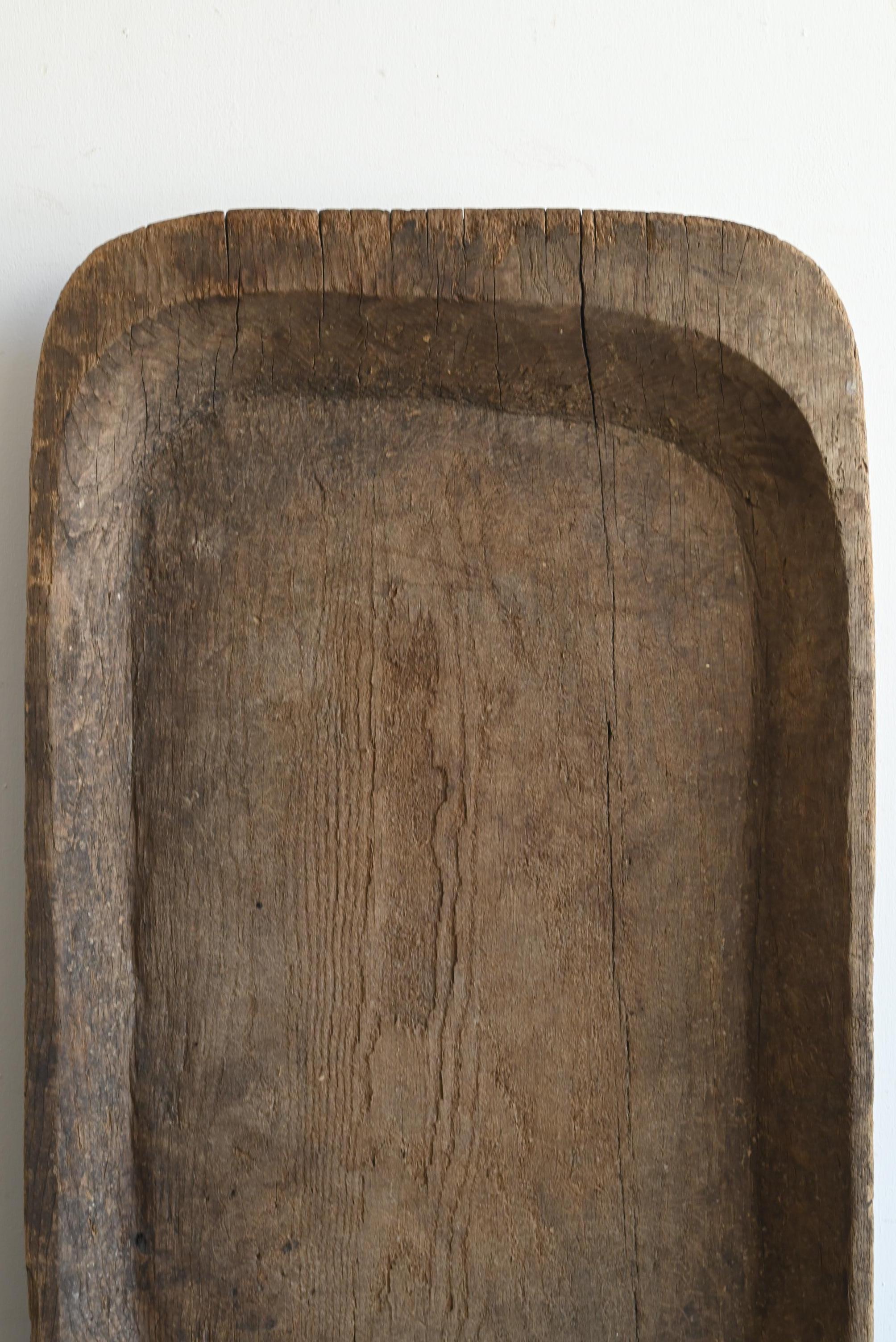 Japonais Tableau japonais en bois wabi-sabi/Début du 20e siècle/Support d'exposition/MINGEI en vente