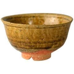 Japanese Woodfired Handmade Matcha Tea Bowl by Takahashi Rakusai IV