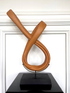 Sculpture japonaise en bambou tissé de Honda Syoryu