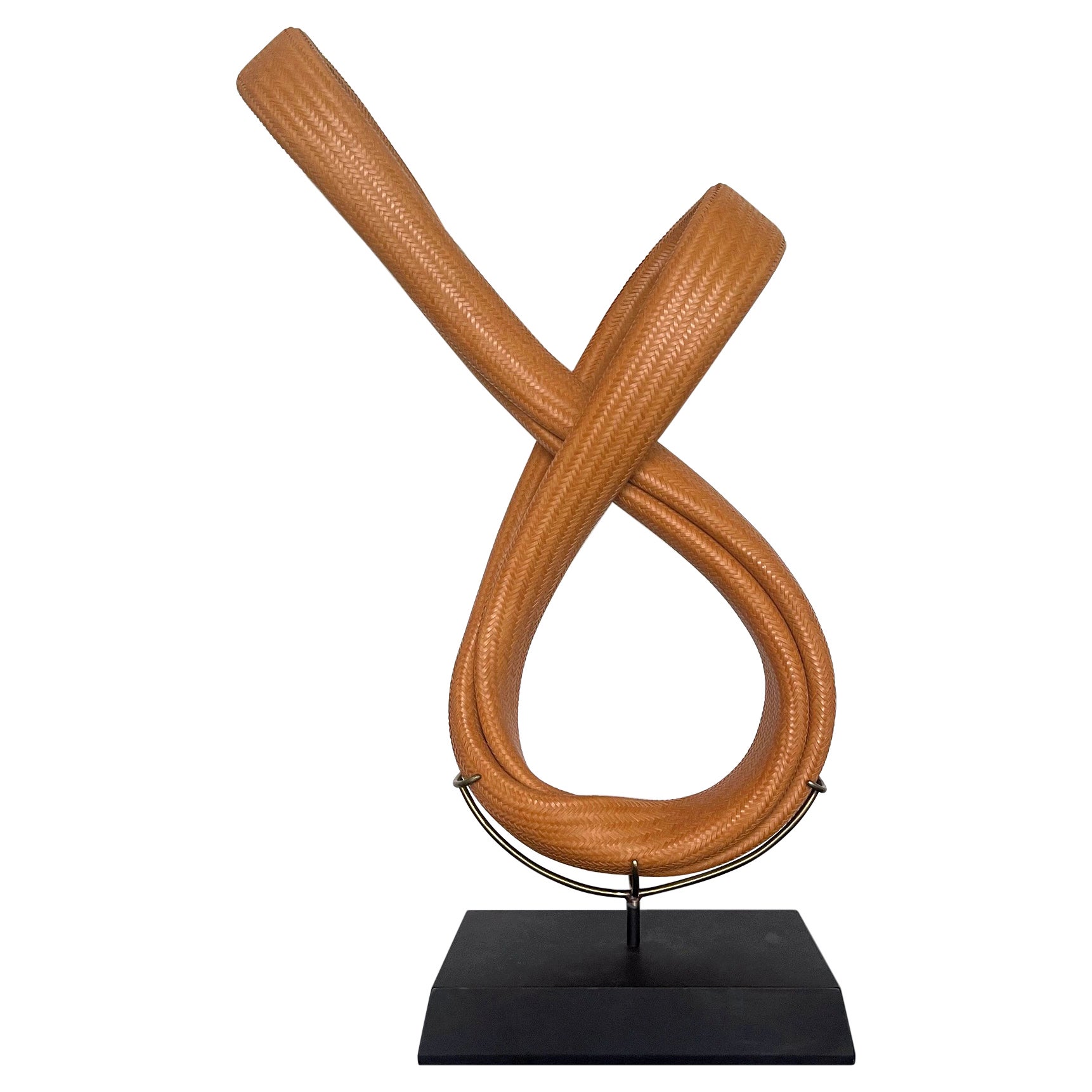 Sculpture japonaise en bambou tissé de Honda Syoryu